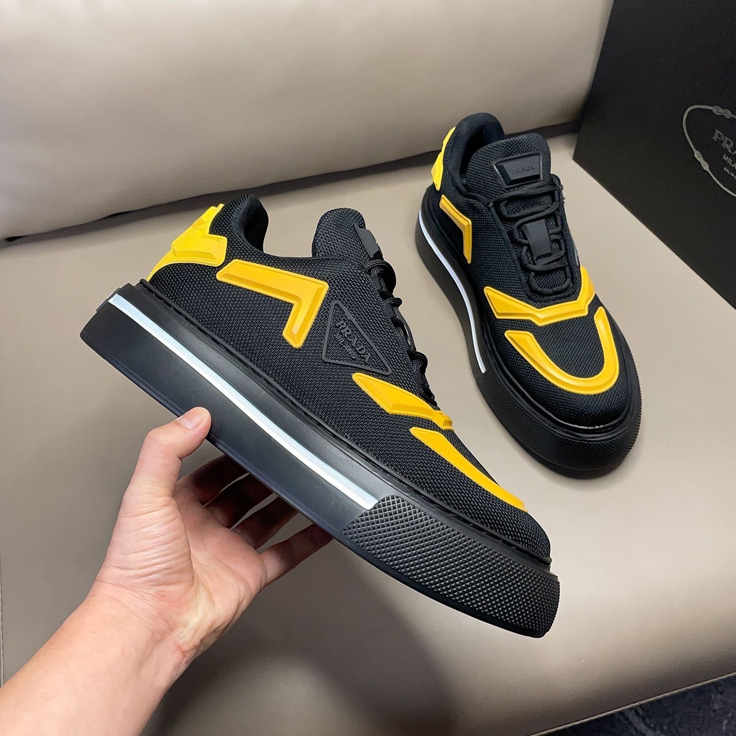 RADA SNEAKERS YELLOW/BLACK (pre-order)