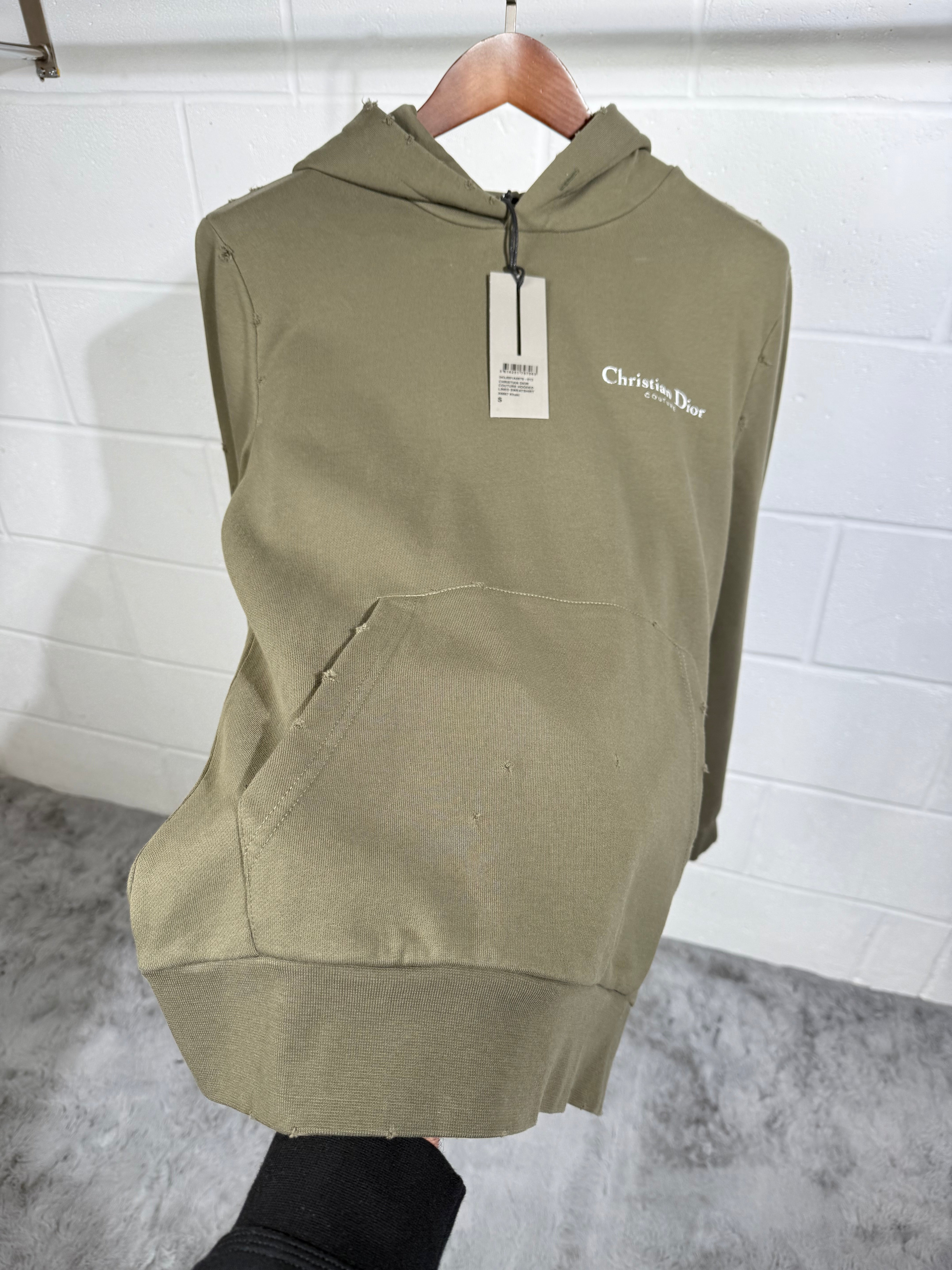Dior hoodie green