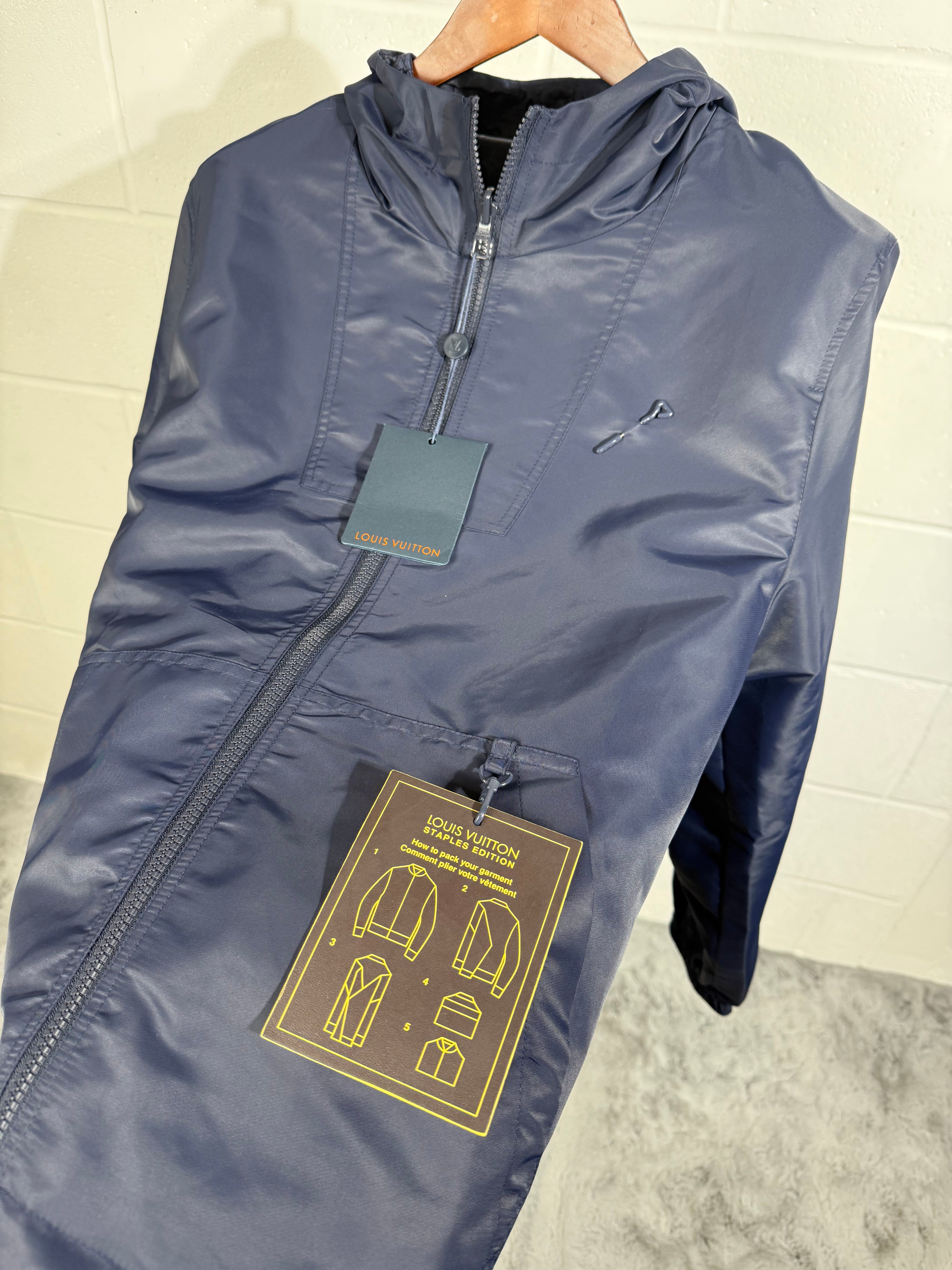 LVE WINDBREAKER REVERSIBLE NAVY