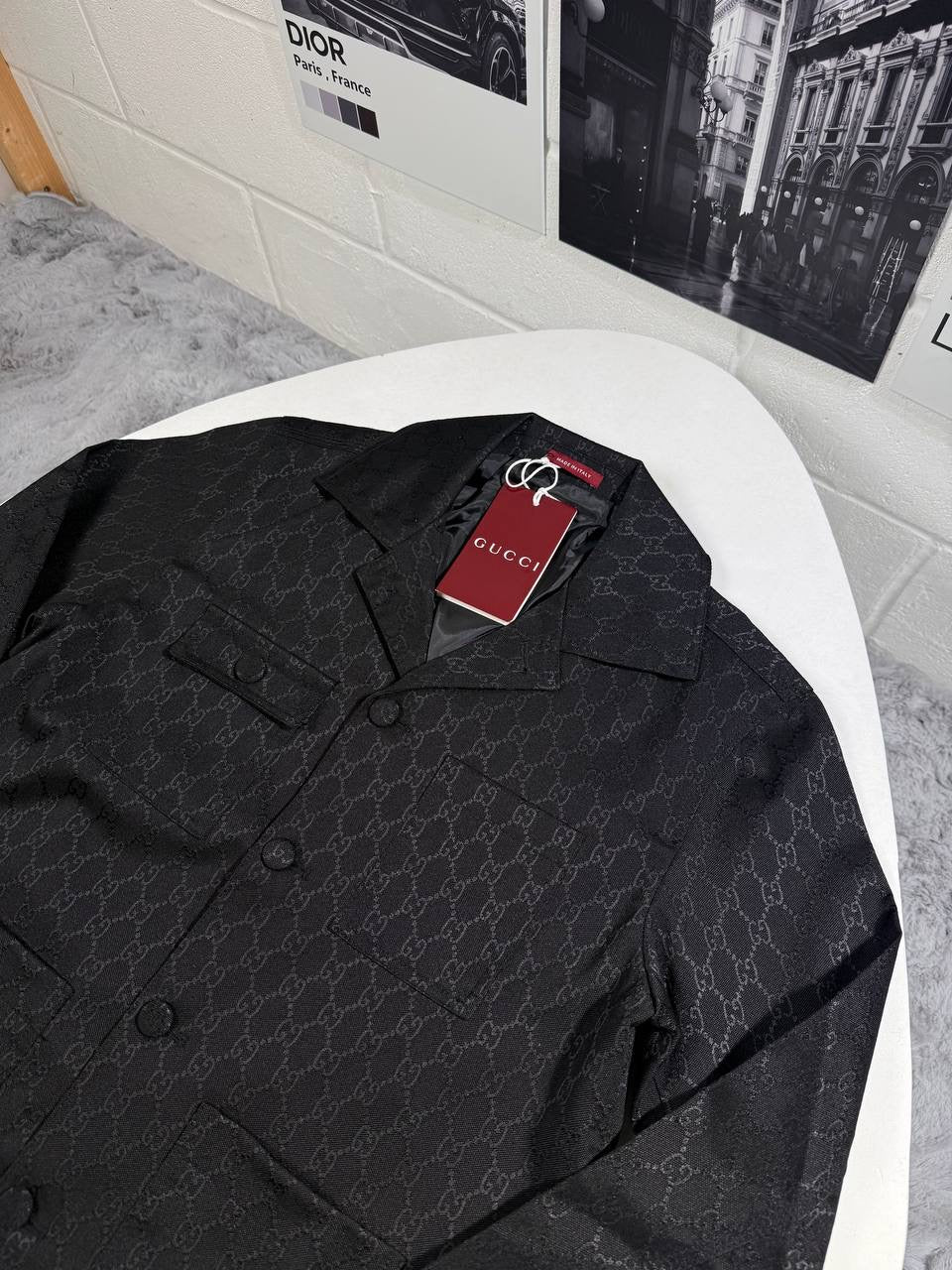 UCCI OVERSHIRT BLACK