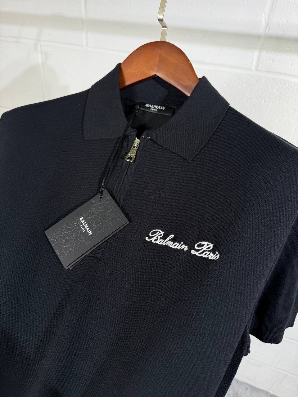 BLMN POLO BLACK KNITTED