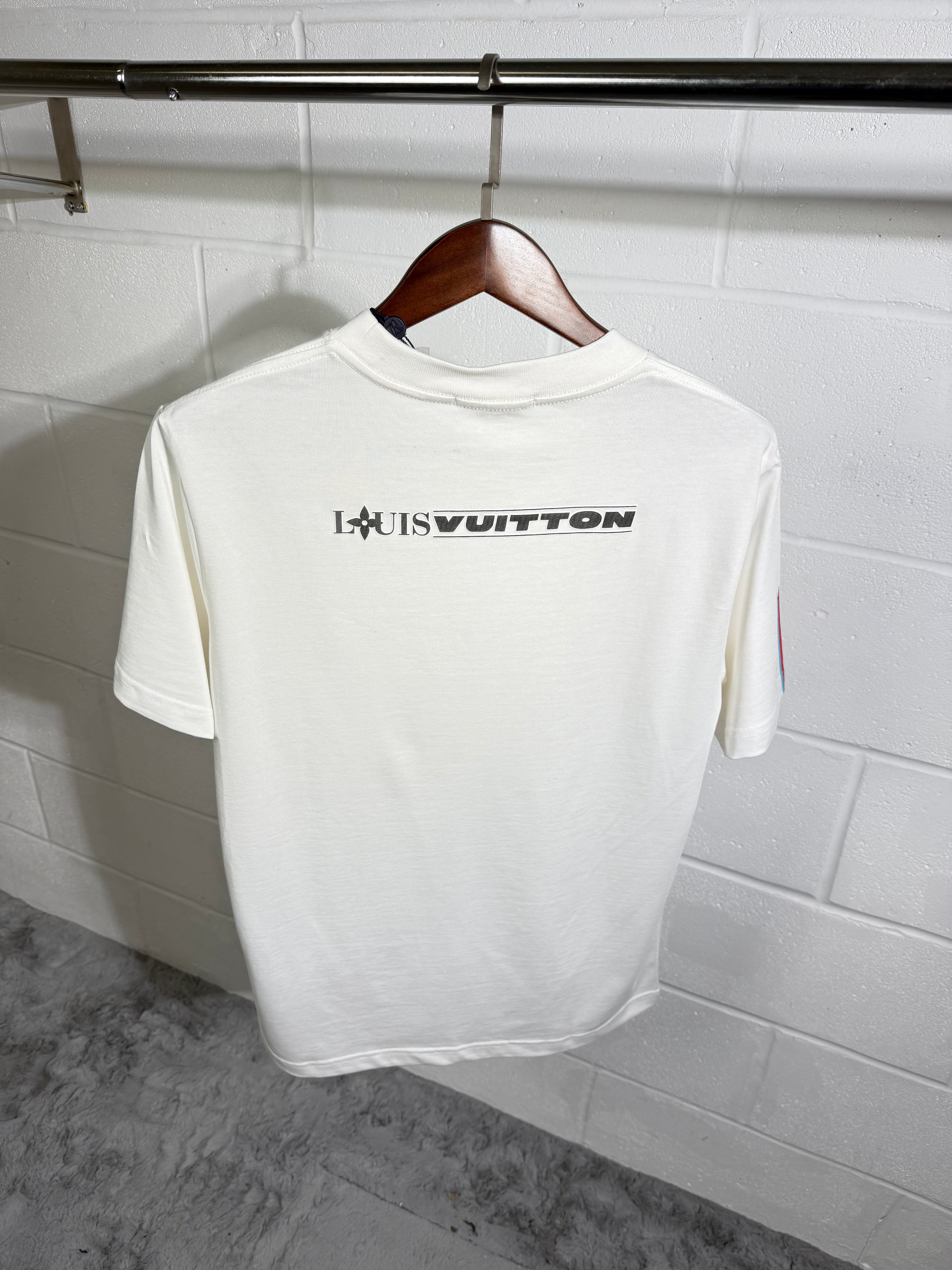 Lv tee white
