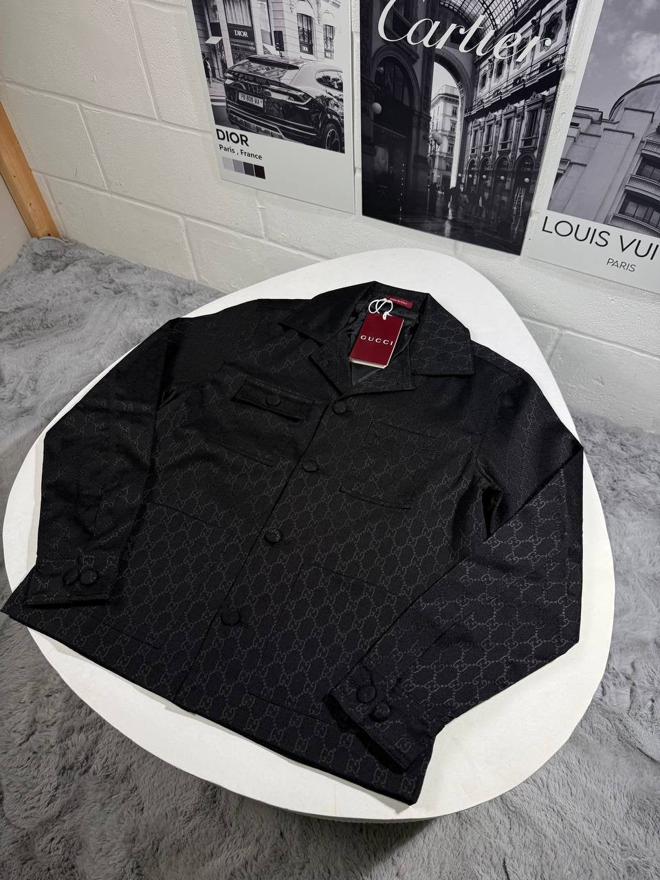 UCCI OVERSHIRT BLACK