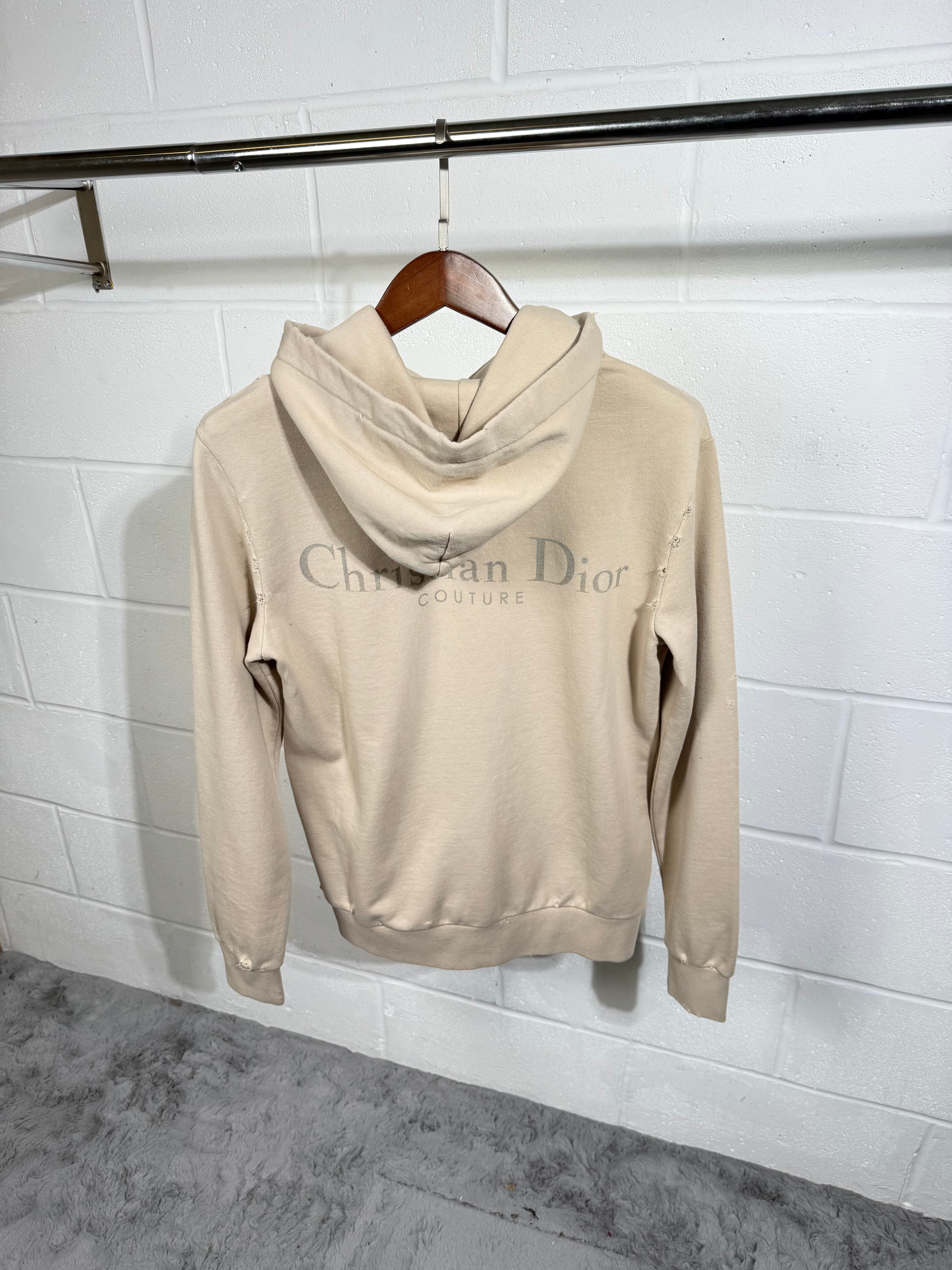 Dior hoodie beige