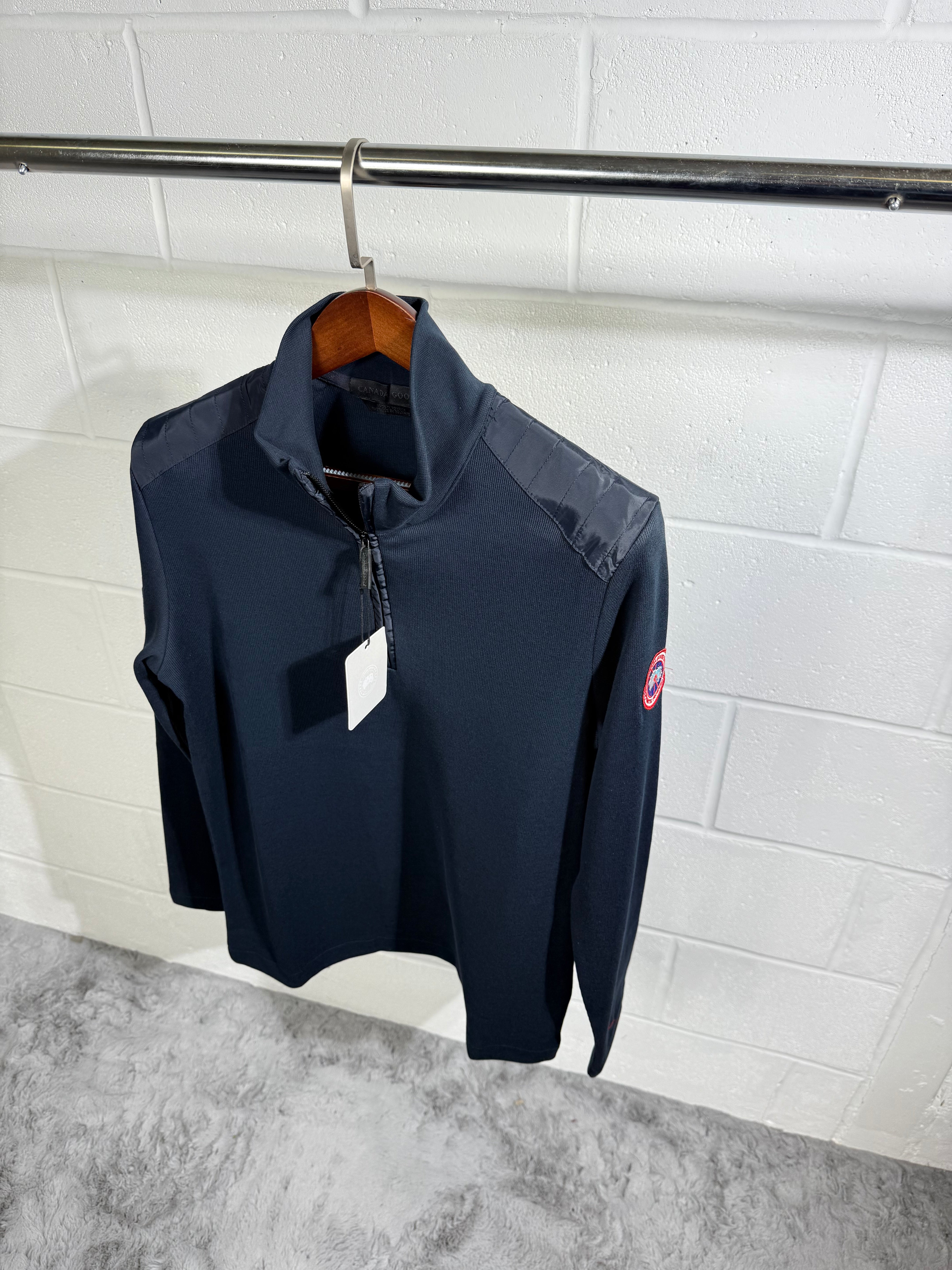 Canada goose half zip up navy