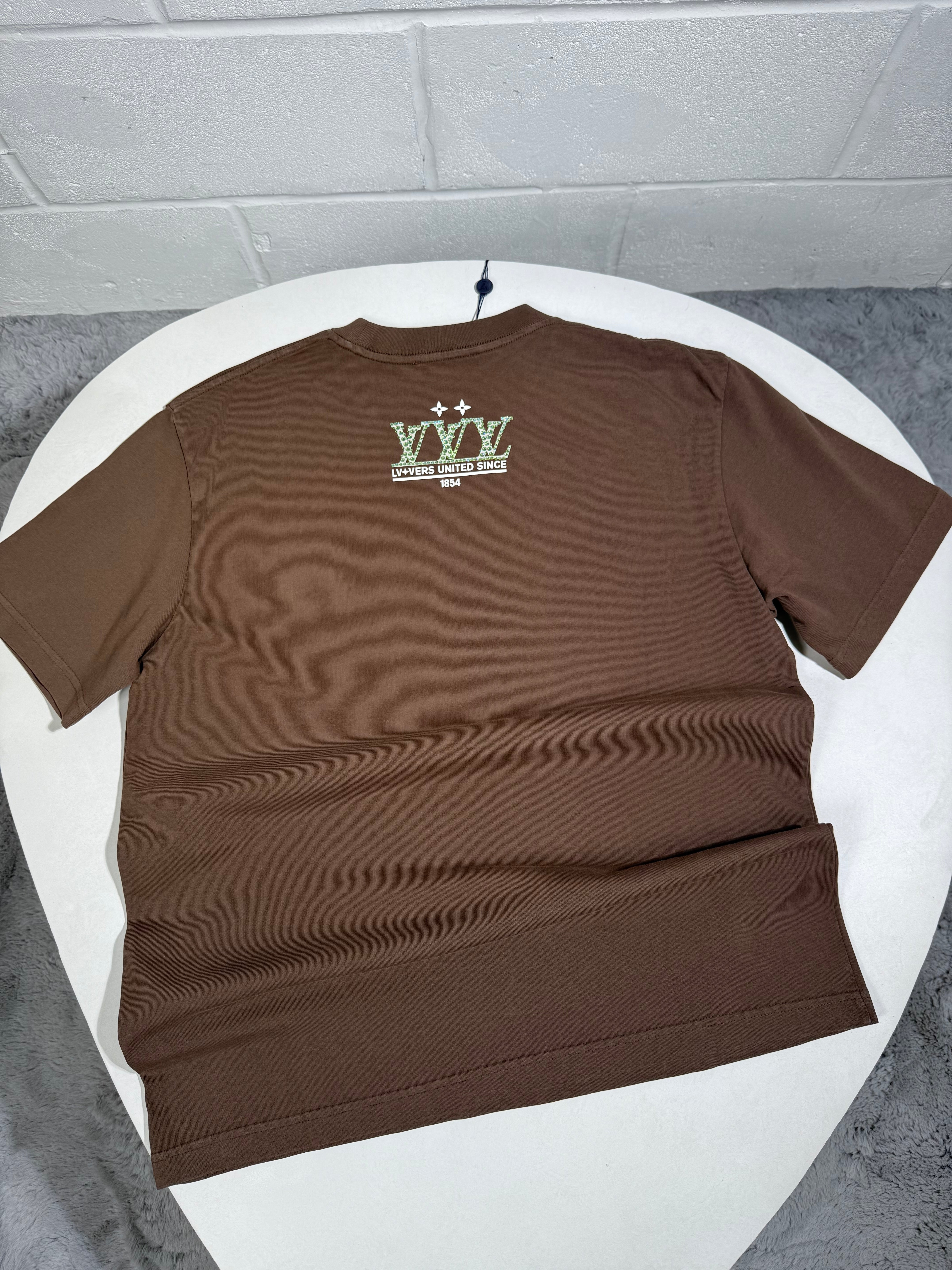 LVE TEE BROWN
