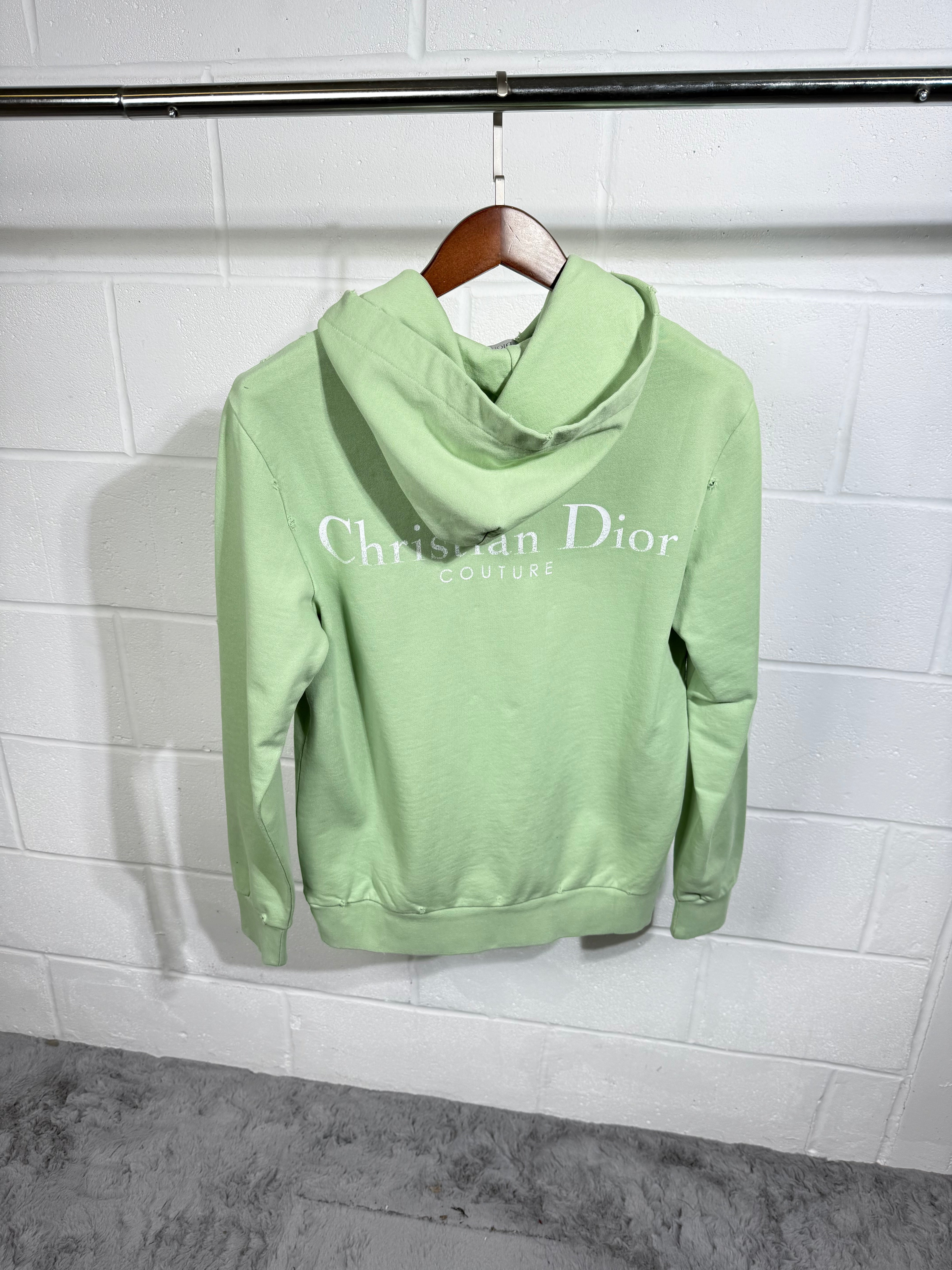 Dior hoodie light green