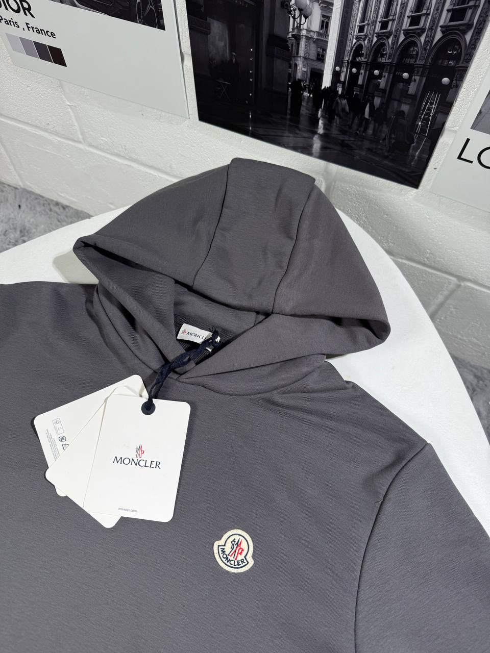 MNCLR DARK GREY HOODIE