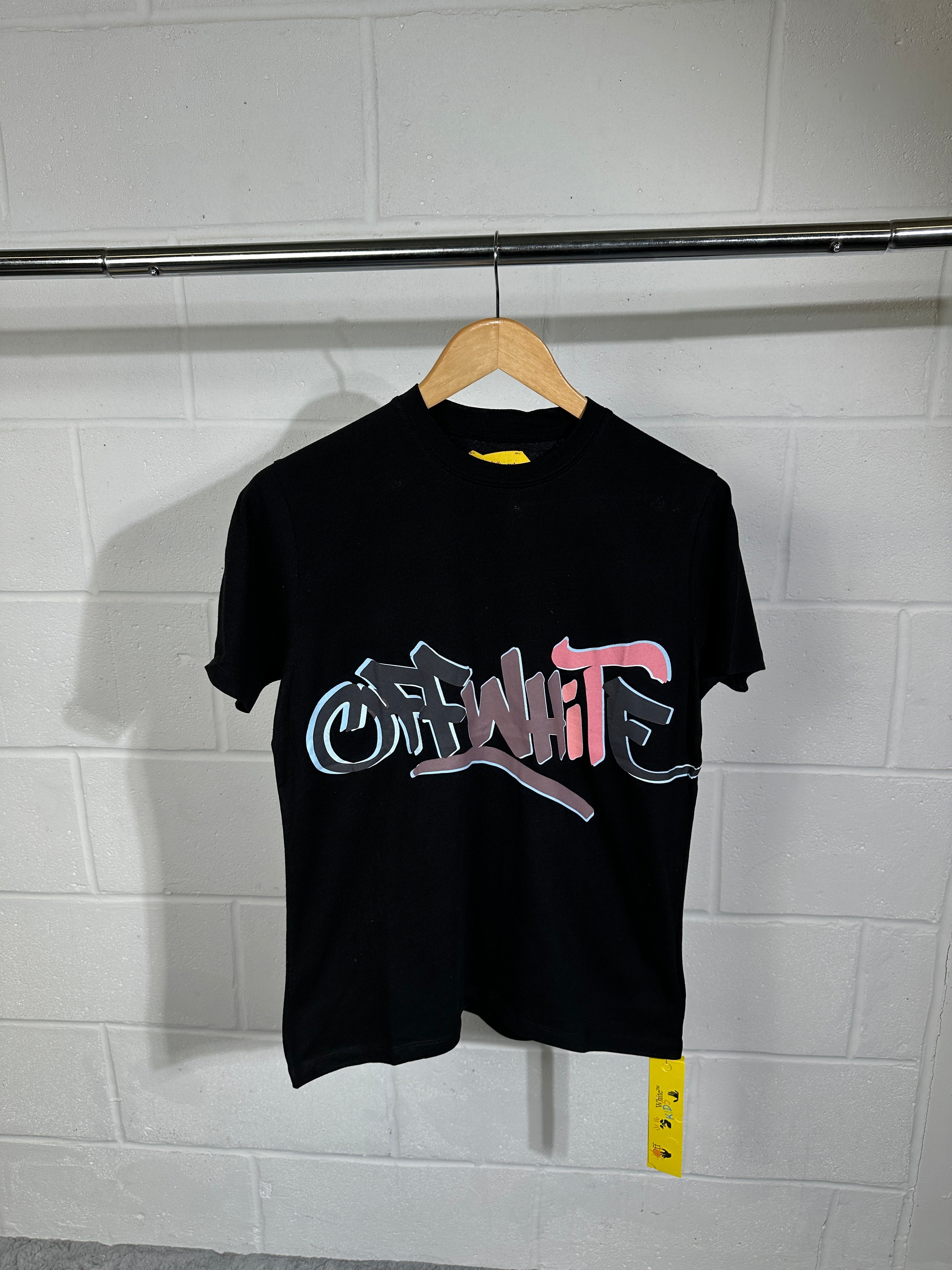 Kids tshirt offwhite black