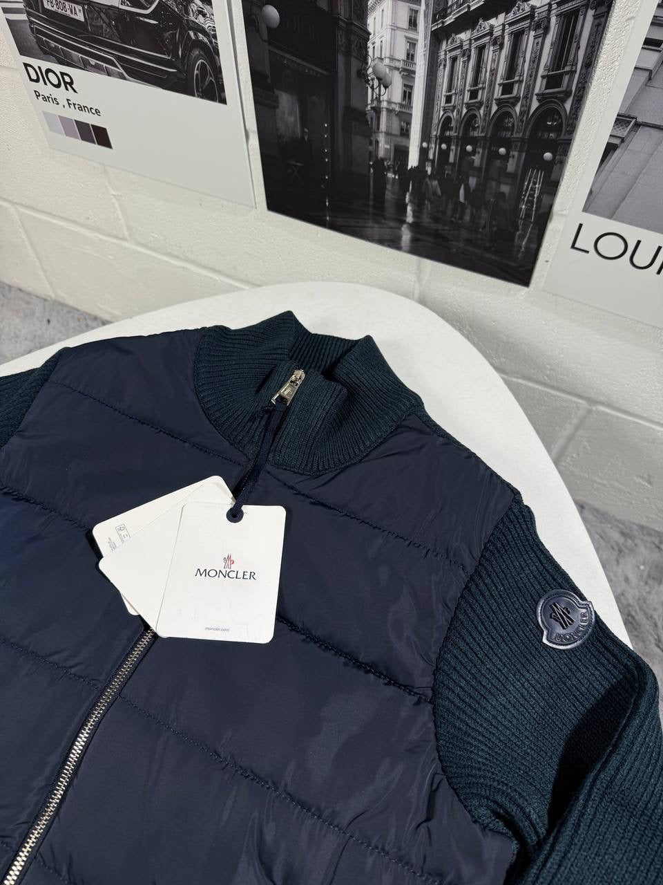 MNCLR PADDED JACKET NAVY