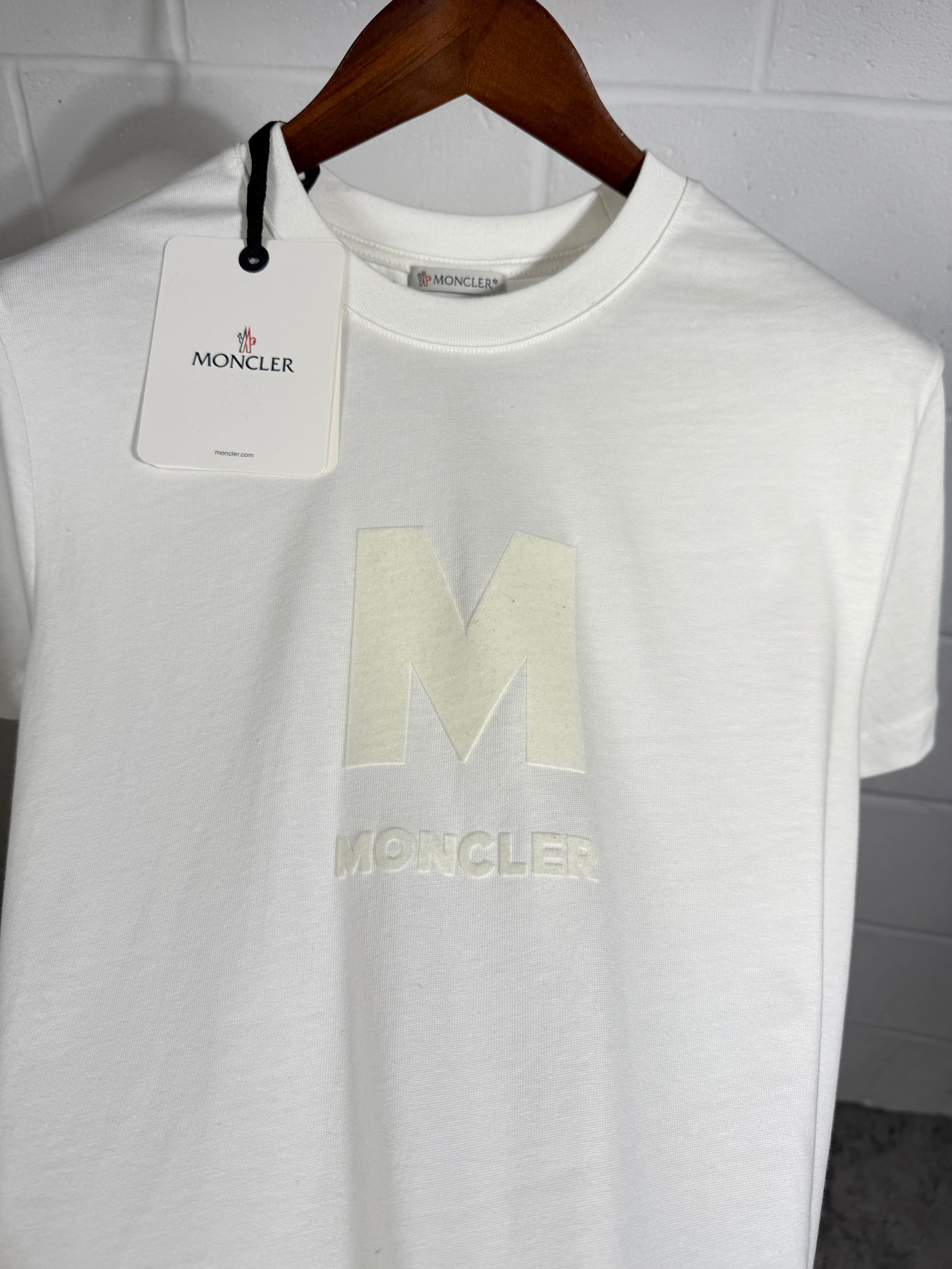 MNCLR WHITE LOGO T SHIRT