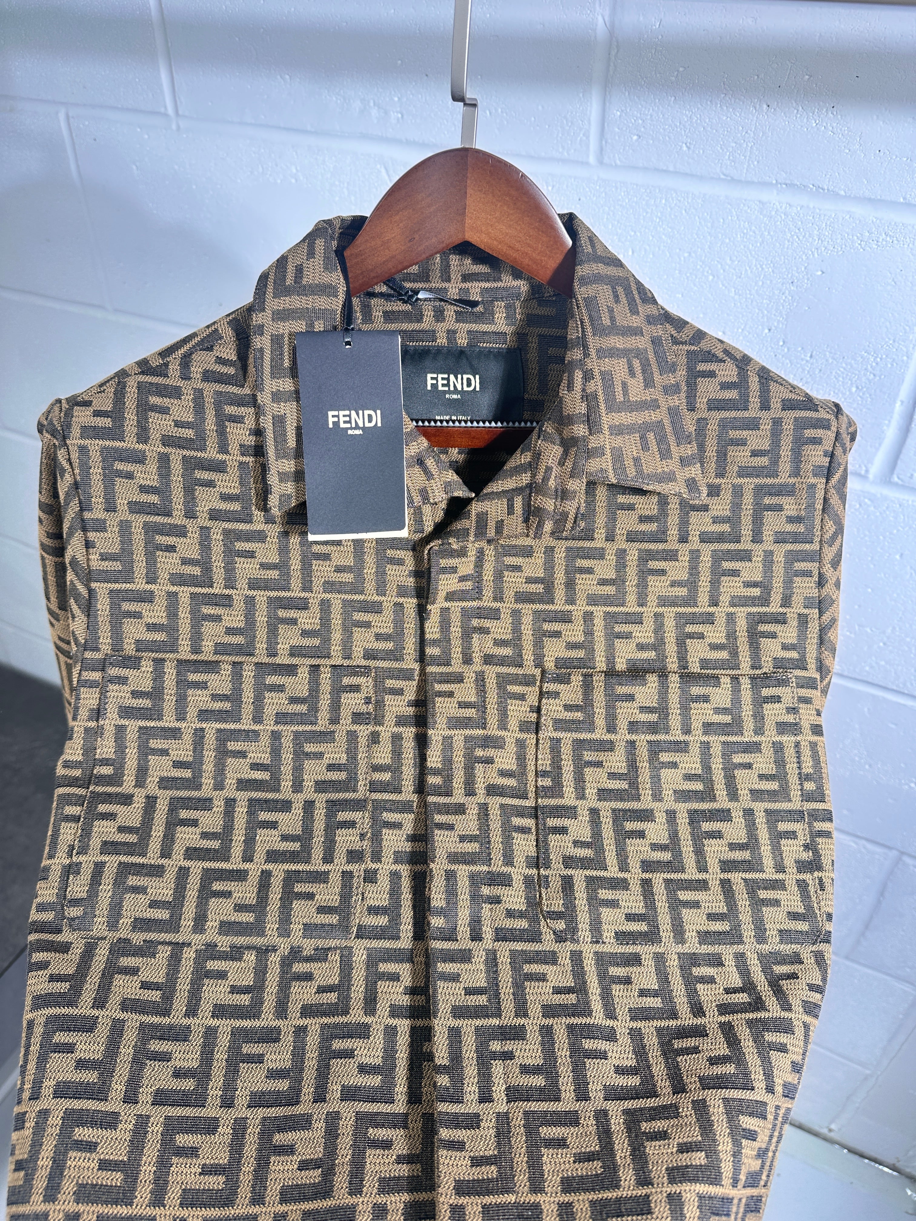 Fendi over shirt denim