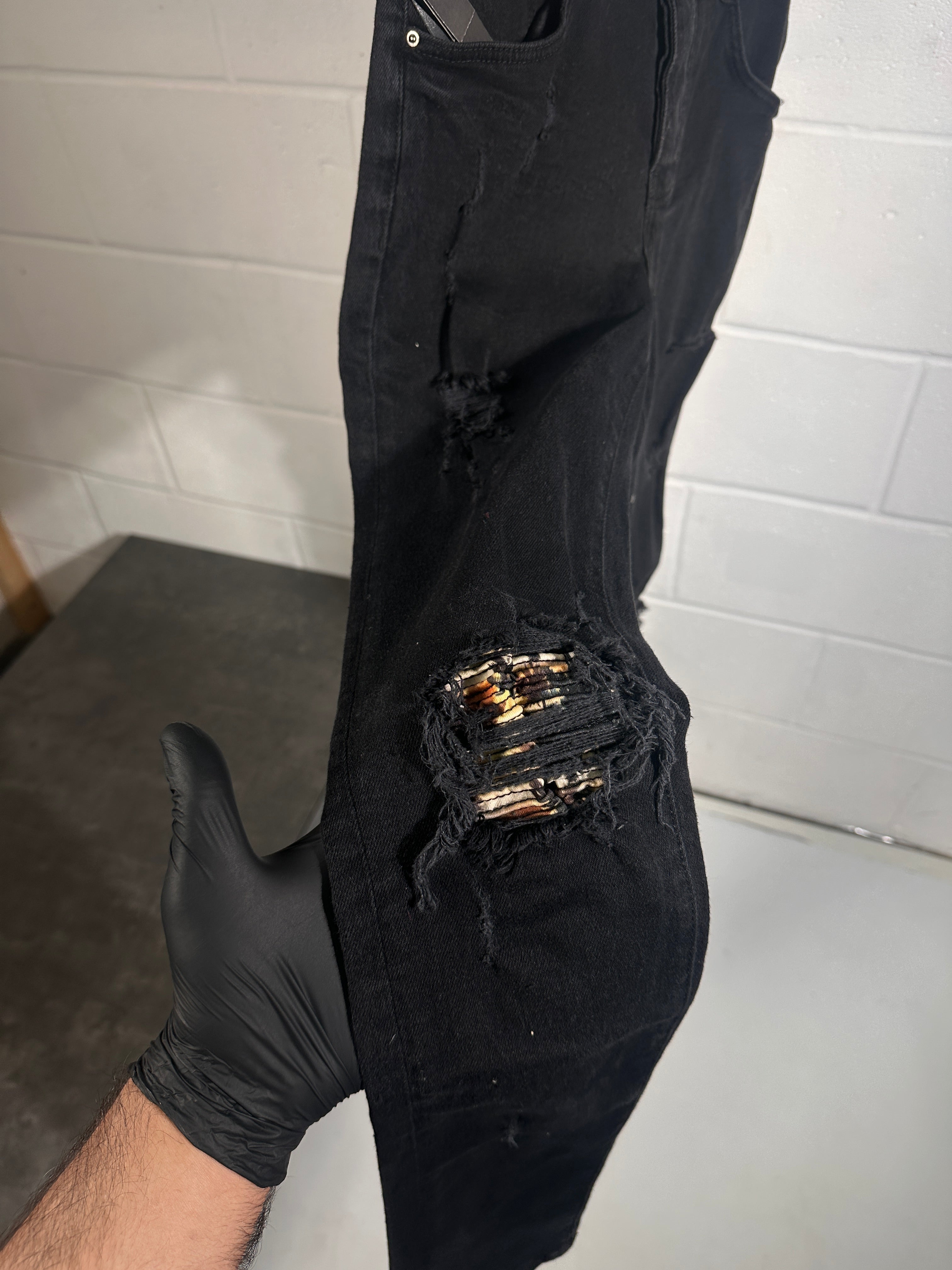 Amiri jeans skinny fit black