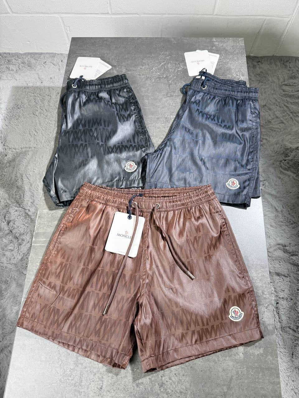 MNCLR MONOGRAMMED SHORTS