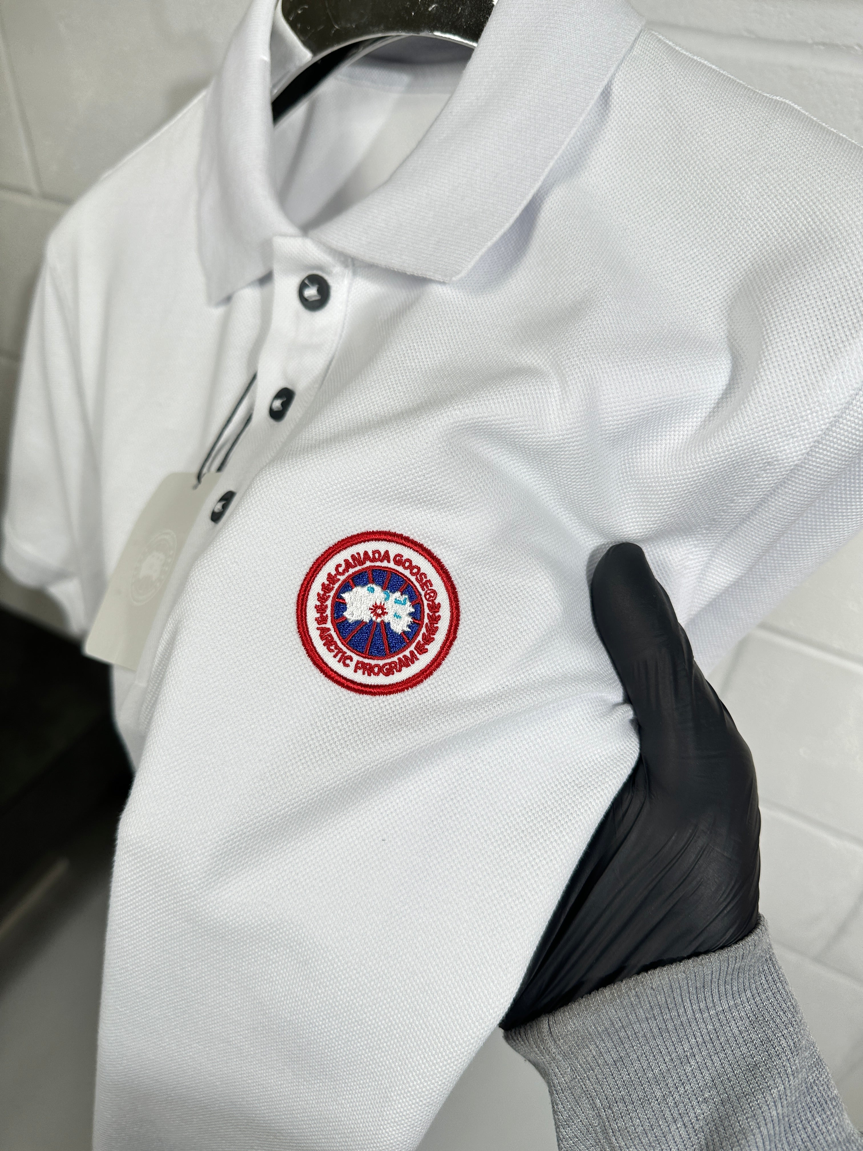 Canada goose - polo white