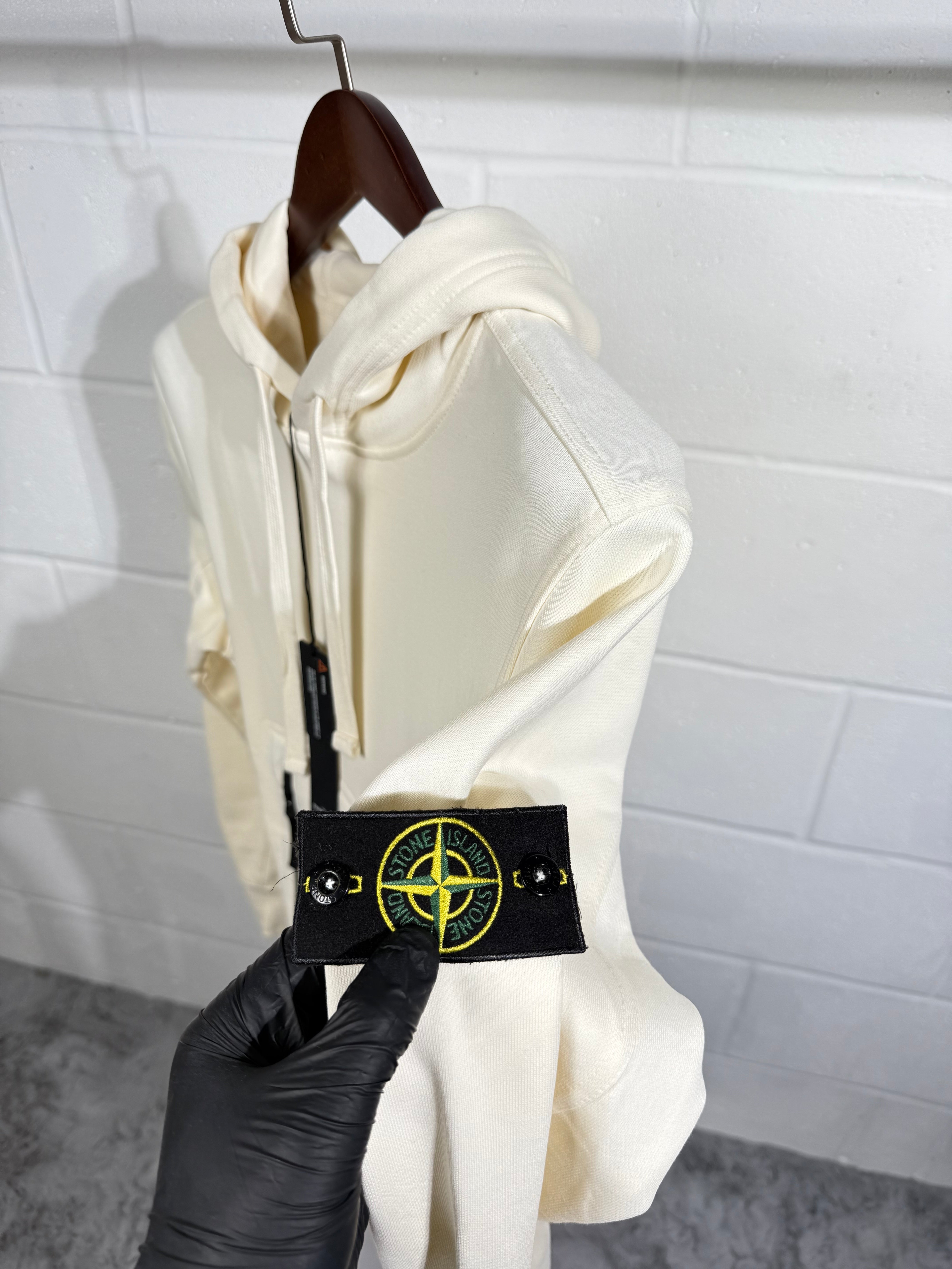 Si zip hoodie beige