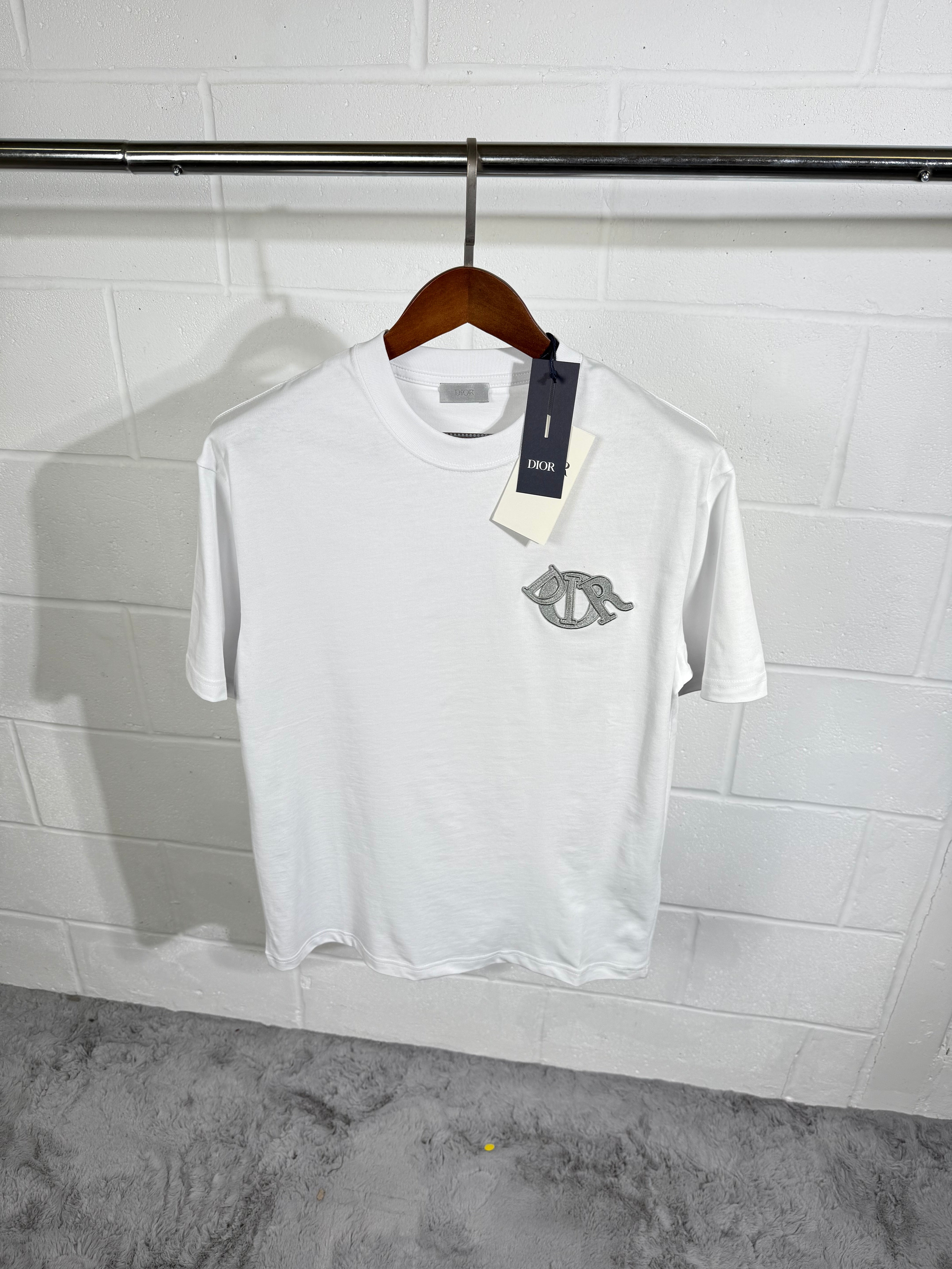 IOR GREY LOGO TEE WHITE