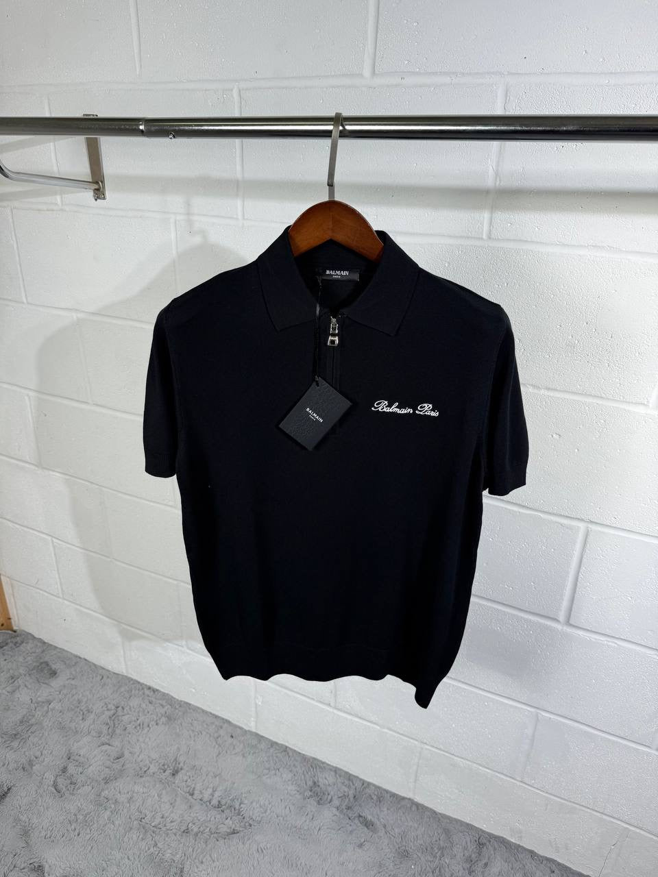 BLMN POLO BLACK KNITTED