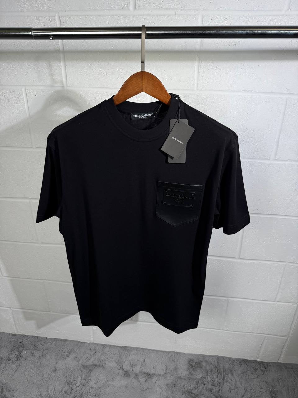 D&g pocket Tshirt black