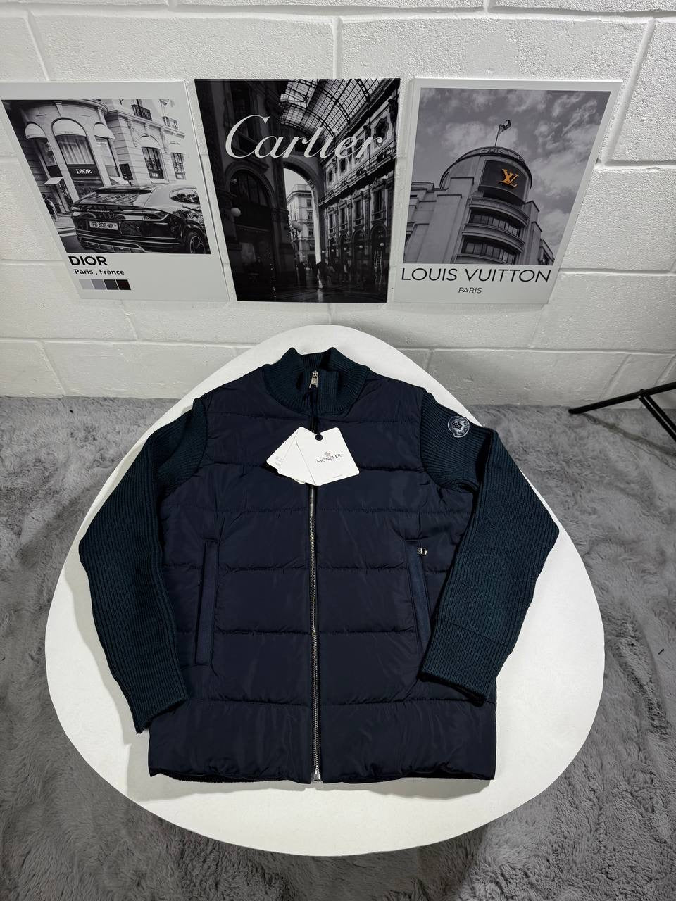 MNCLR PADDED JACKET NAVY