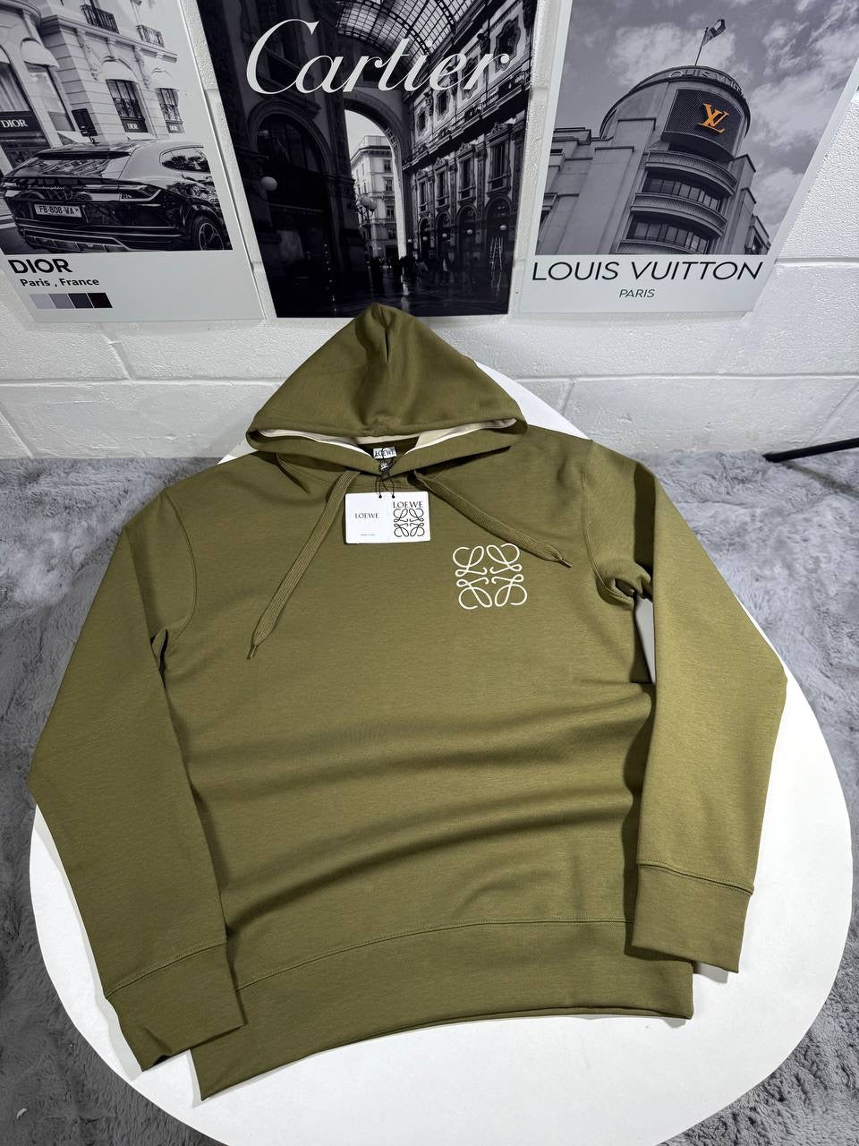 LOWE HOODIE GREEN