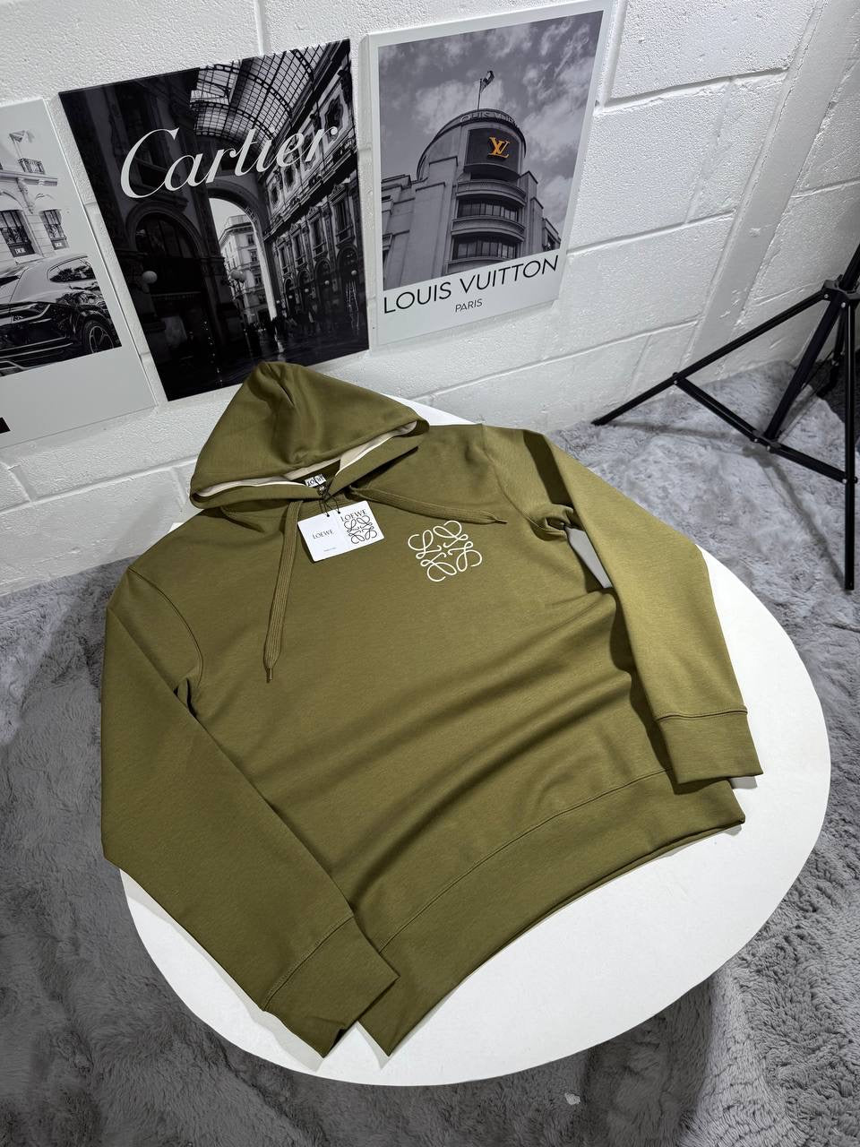 LOWE HOODIE GREEN