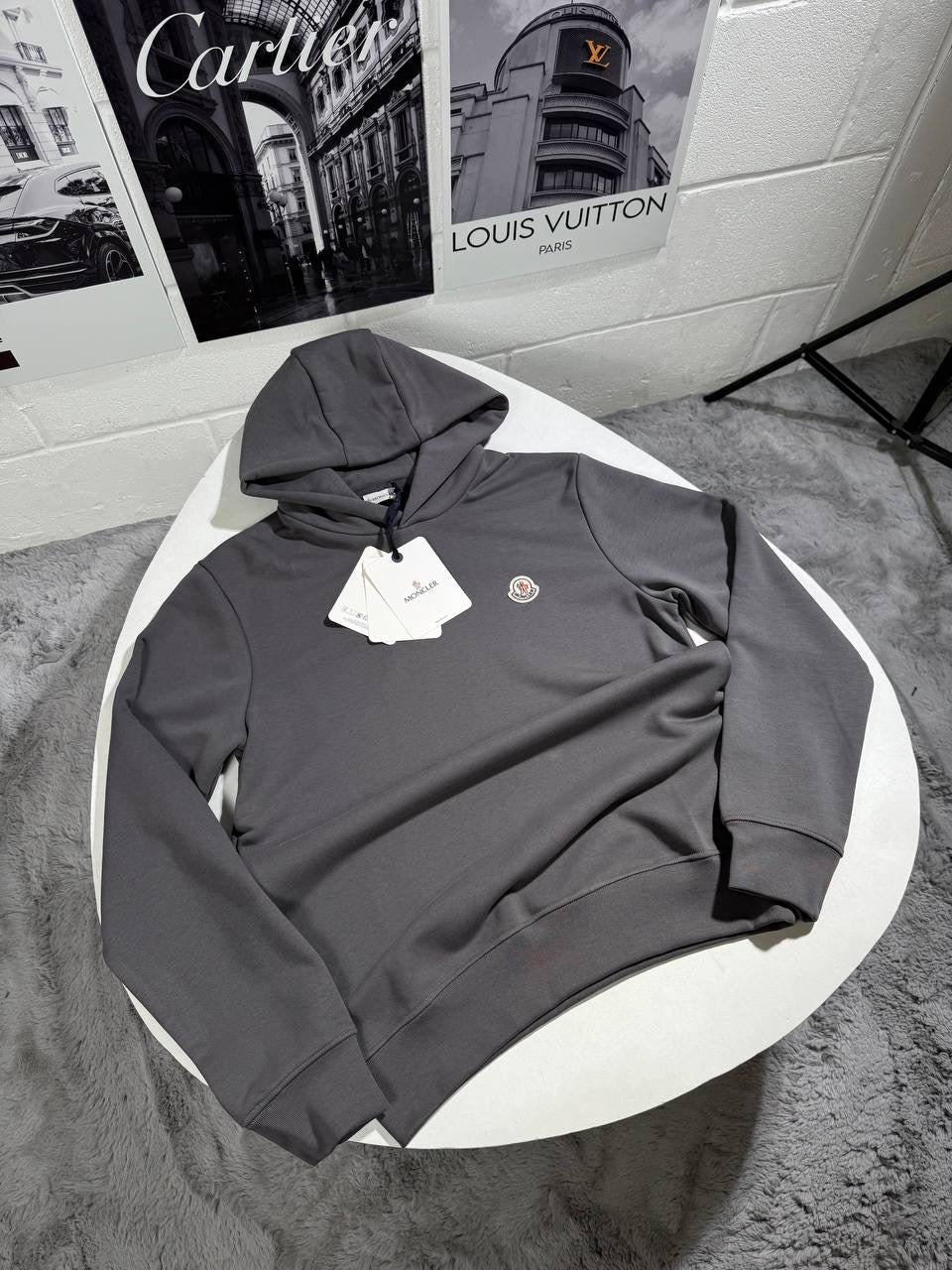 MNCLR DARK GREY HOODIE
