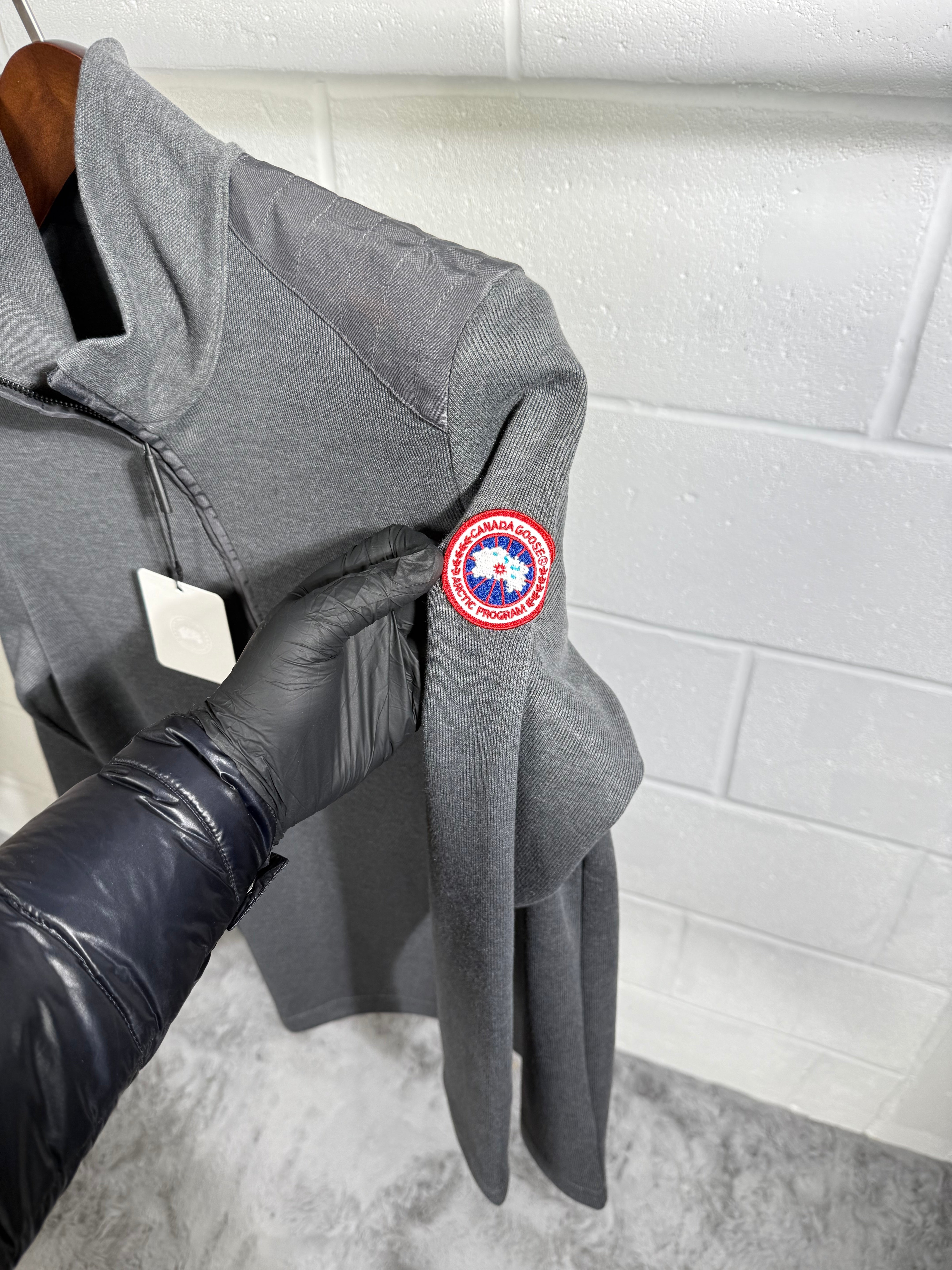 Canada goose half zip grey