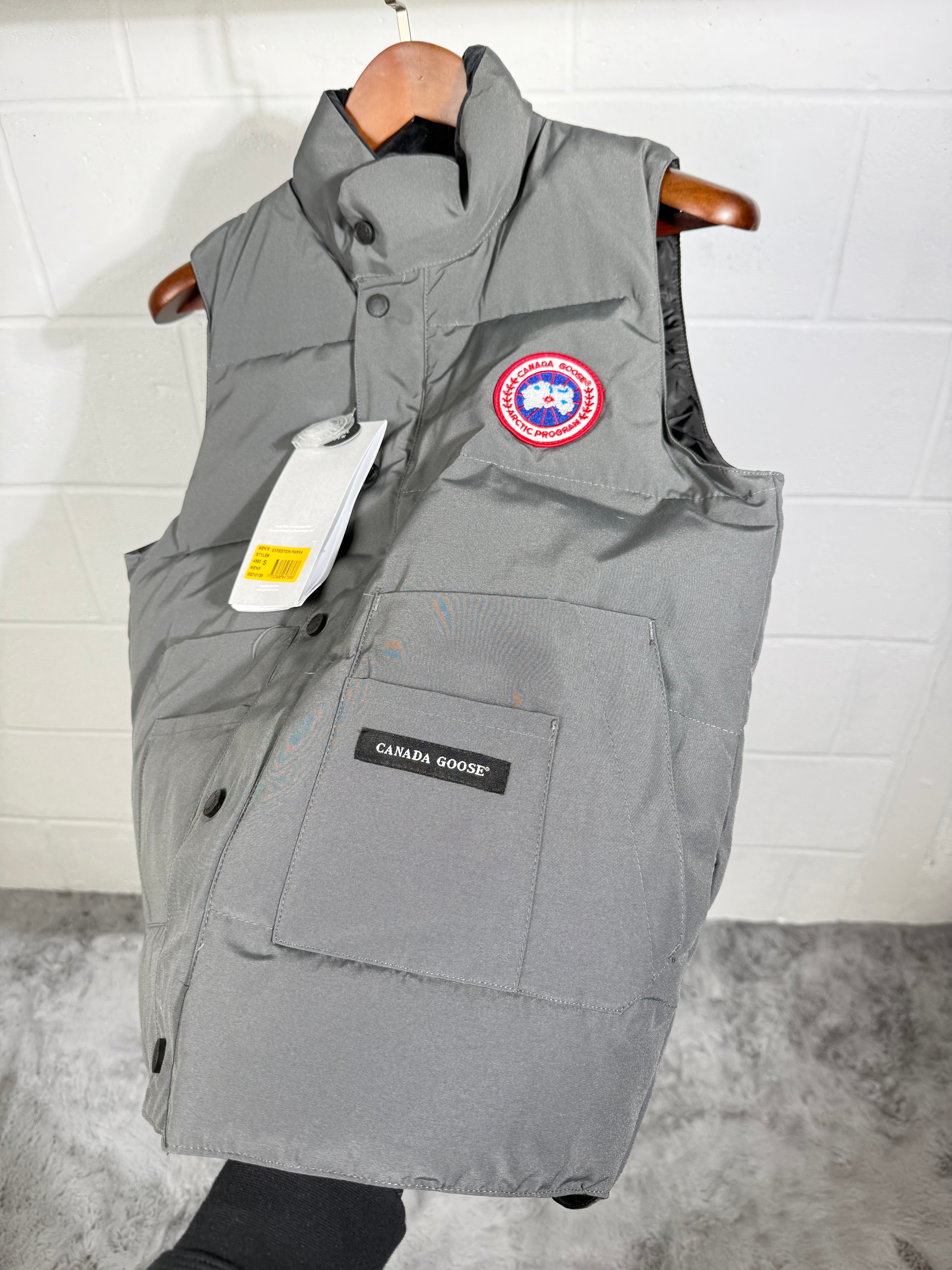 GOOSE BODY WARMER GREY