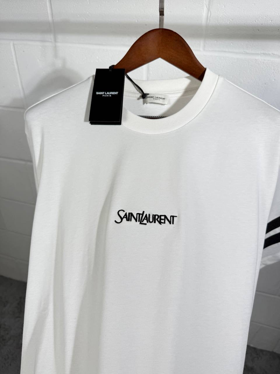 YSL WHITE TEE