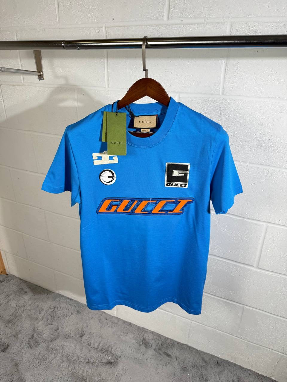UCCI LOGO TEE BLUE