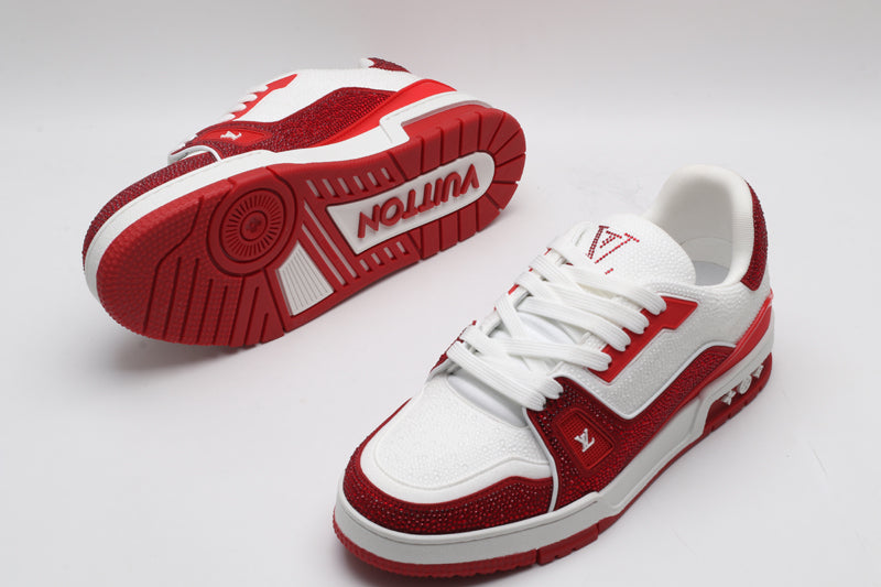LVE TRAINERS RED/WHITE (pre-order)