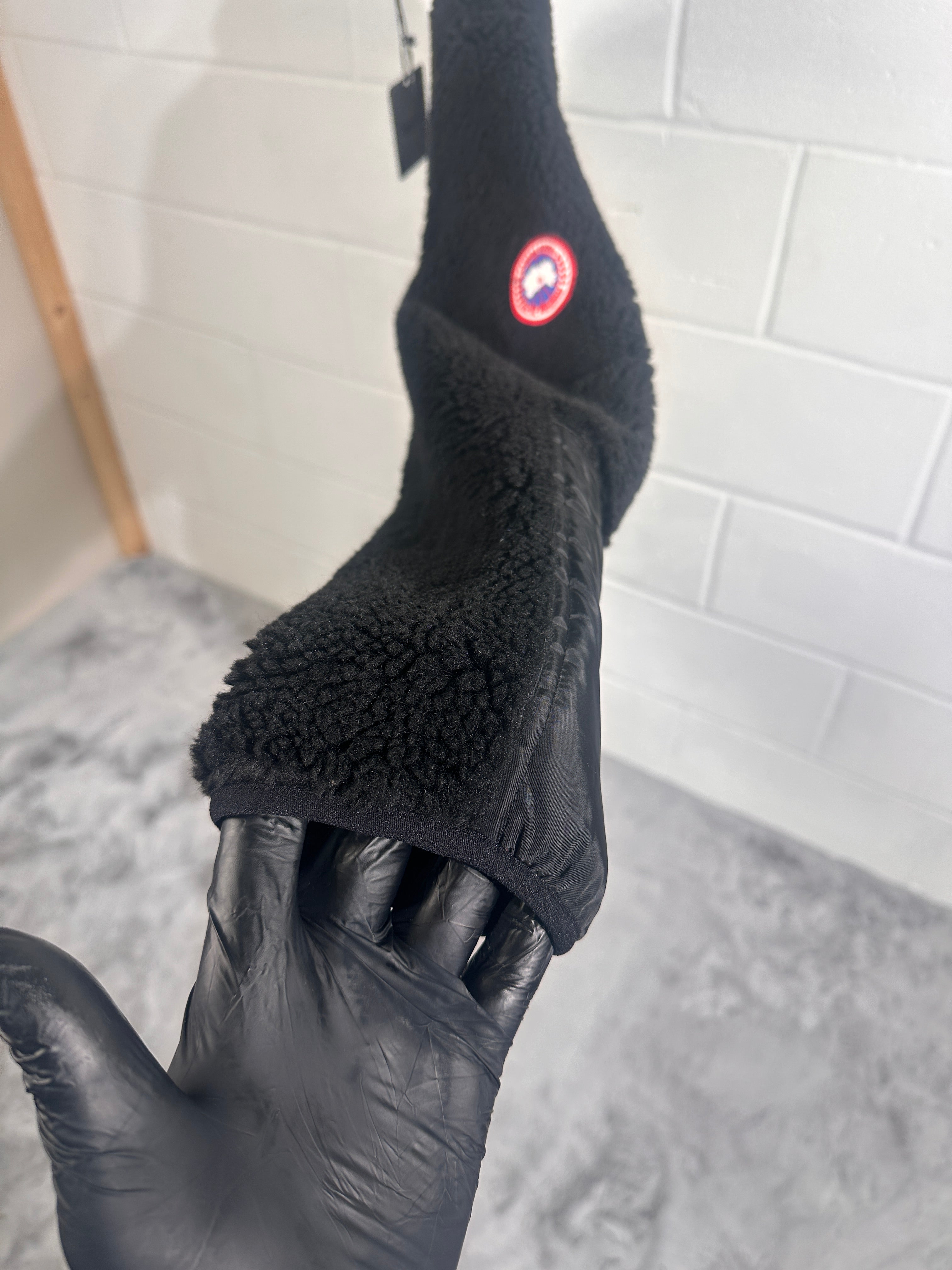 Canada goose fleece jacket black