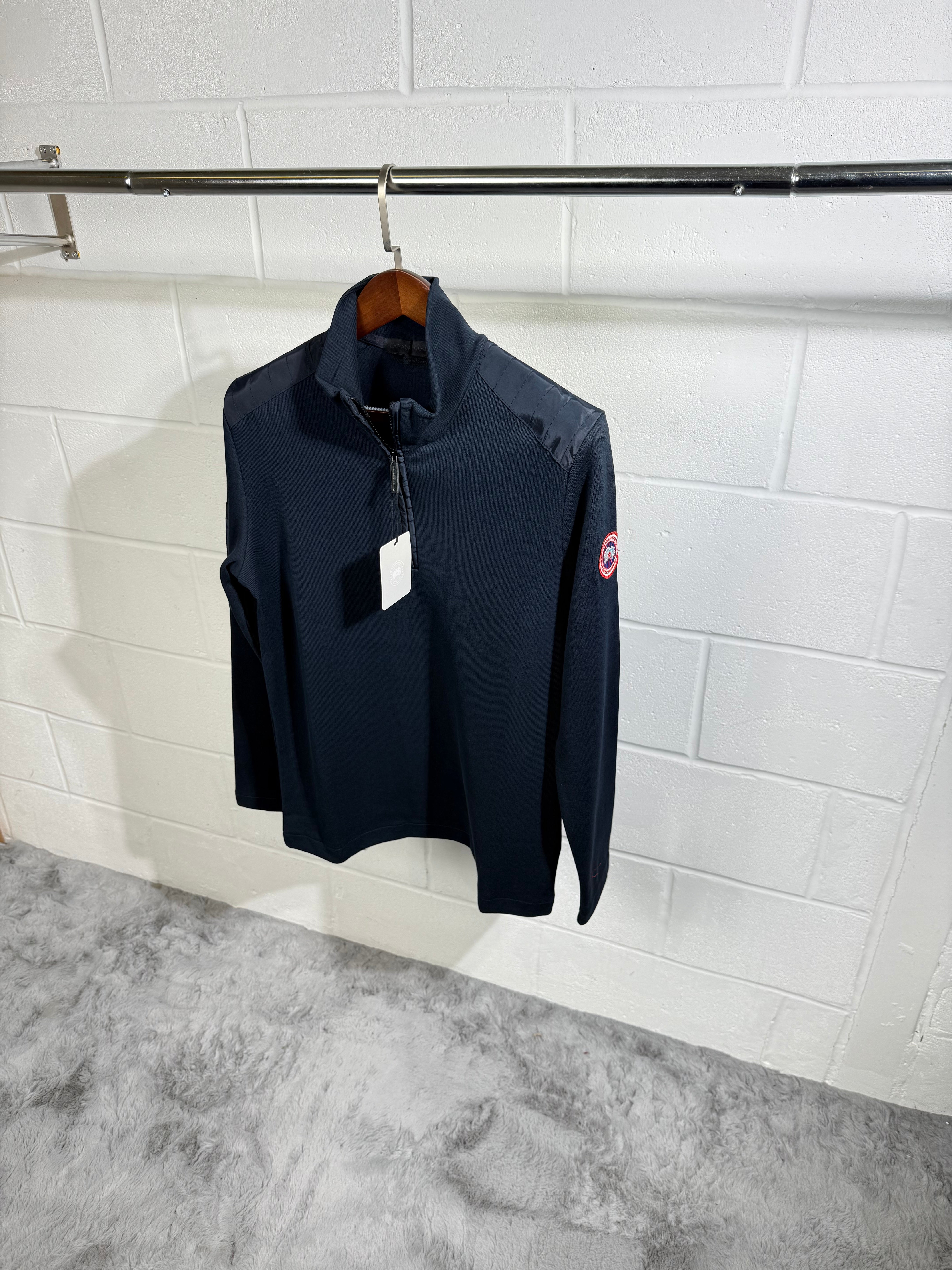 Canada goose half zip up navy