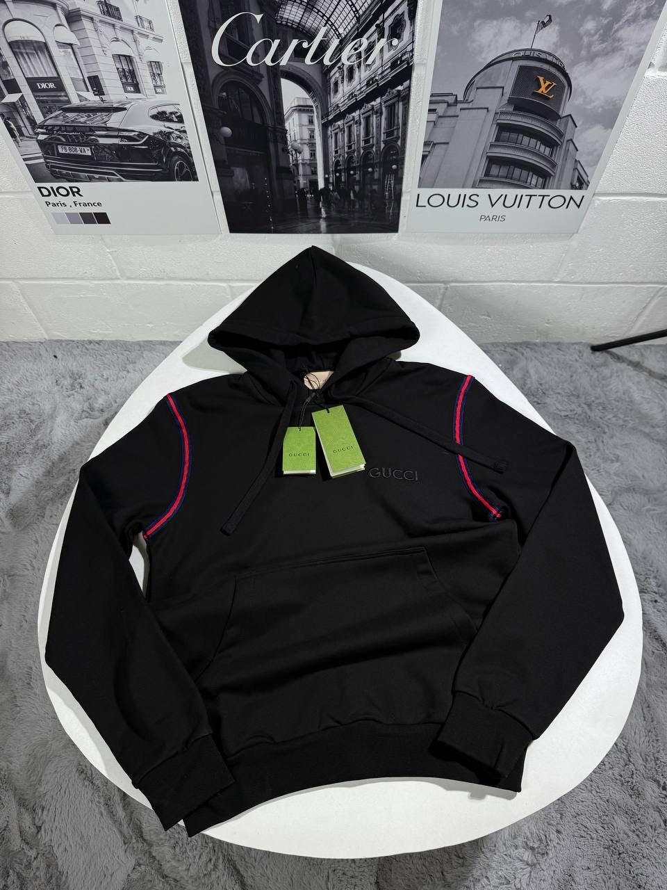 UCCI HOODIE BLACK