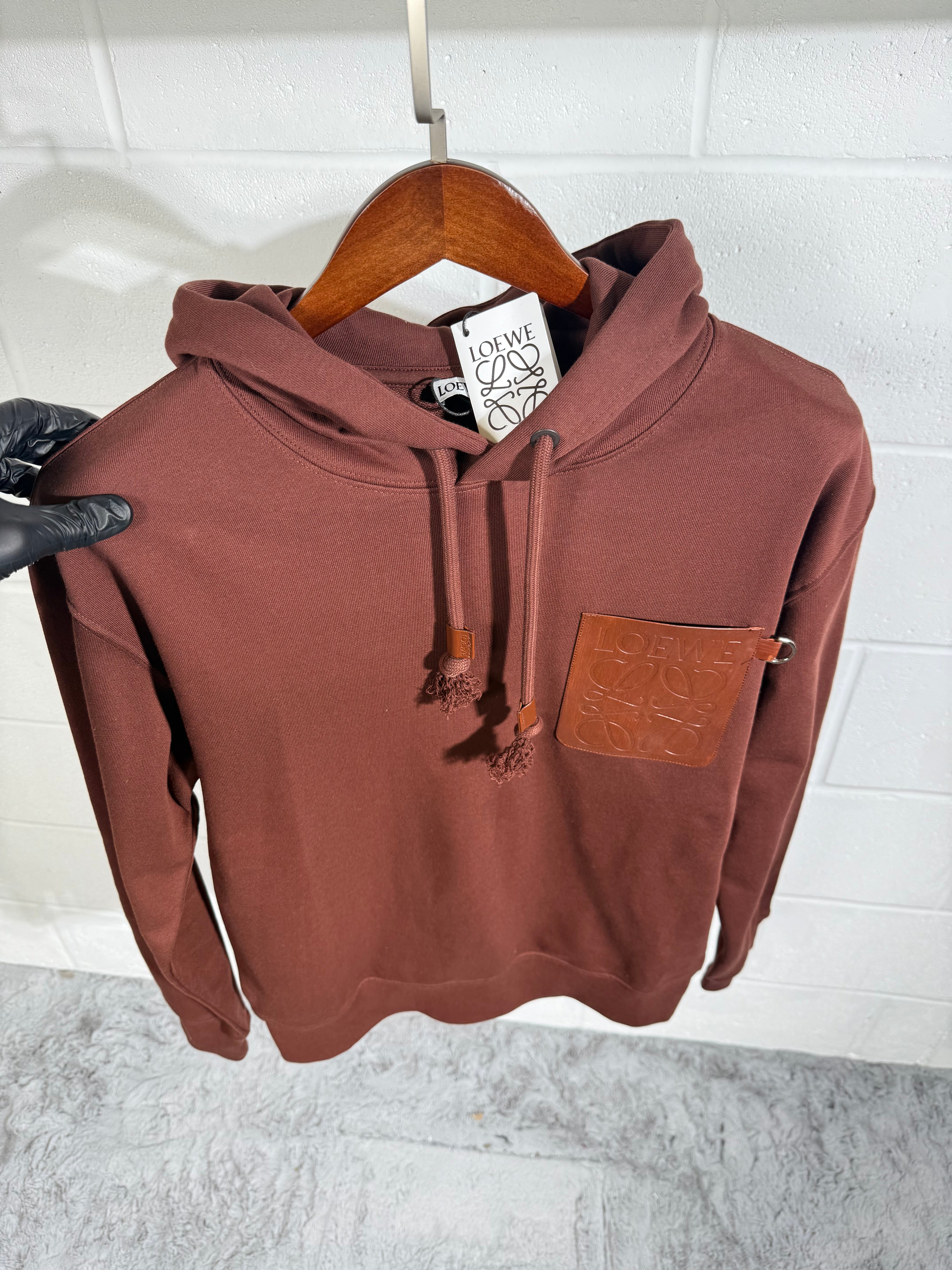 LOEWE BROWN HOODIE