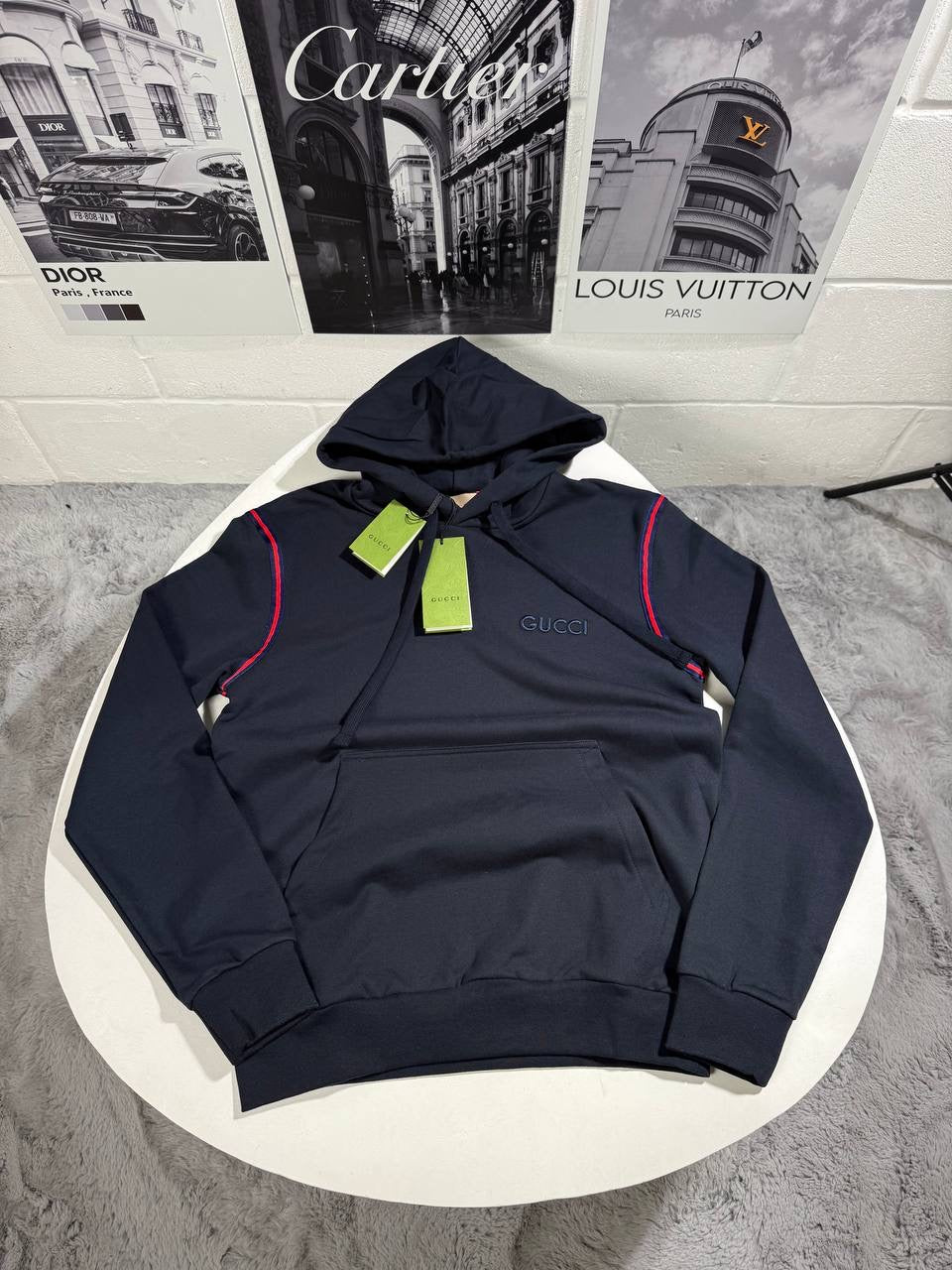 UCCI HOODIE NAVY