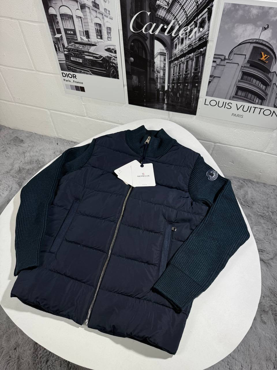 MNCLR PADDED JACKET NAVY