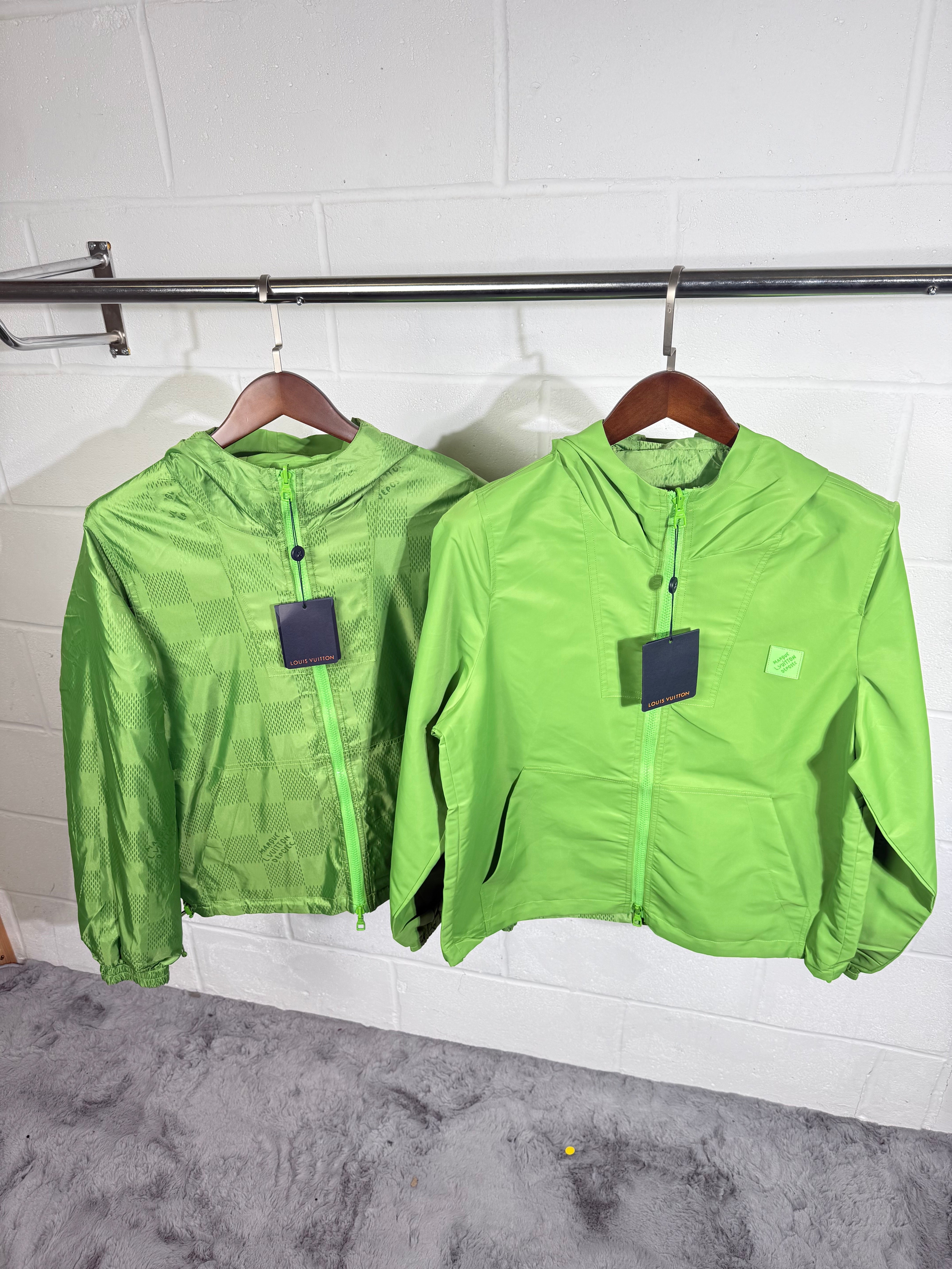 LVE REVERSIBLE WINDBREAKER GREEN