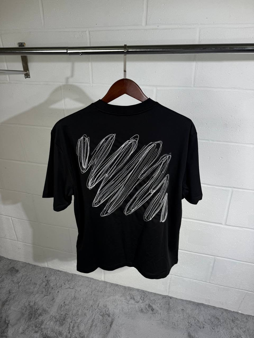 OFF W TEE BLACK