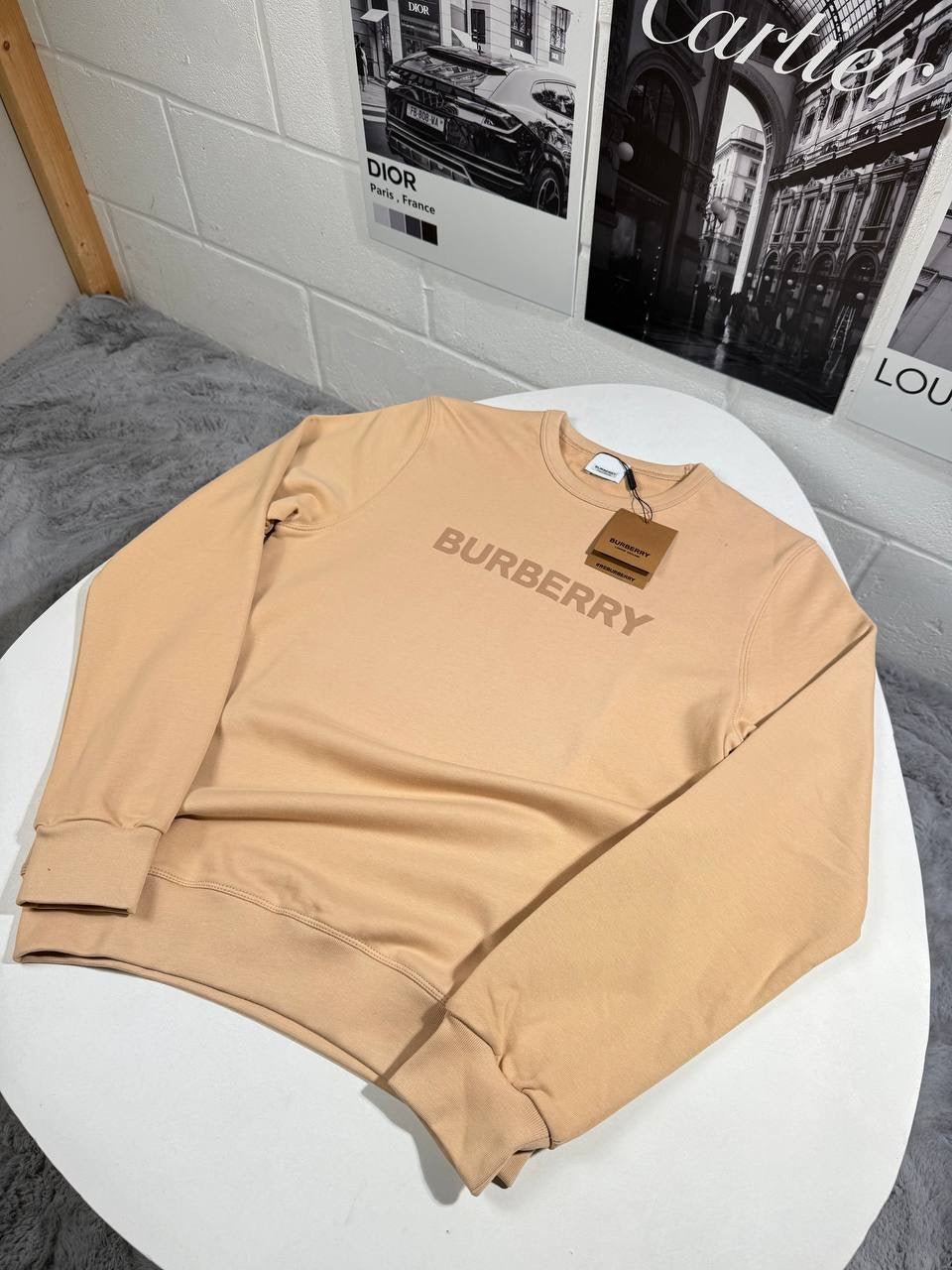 BURB JUMPER BEIGE