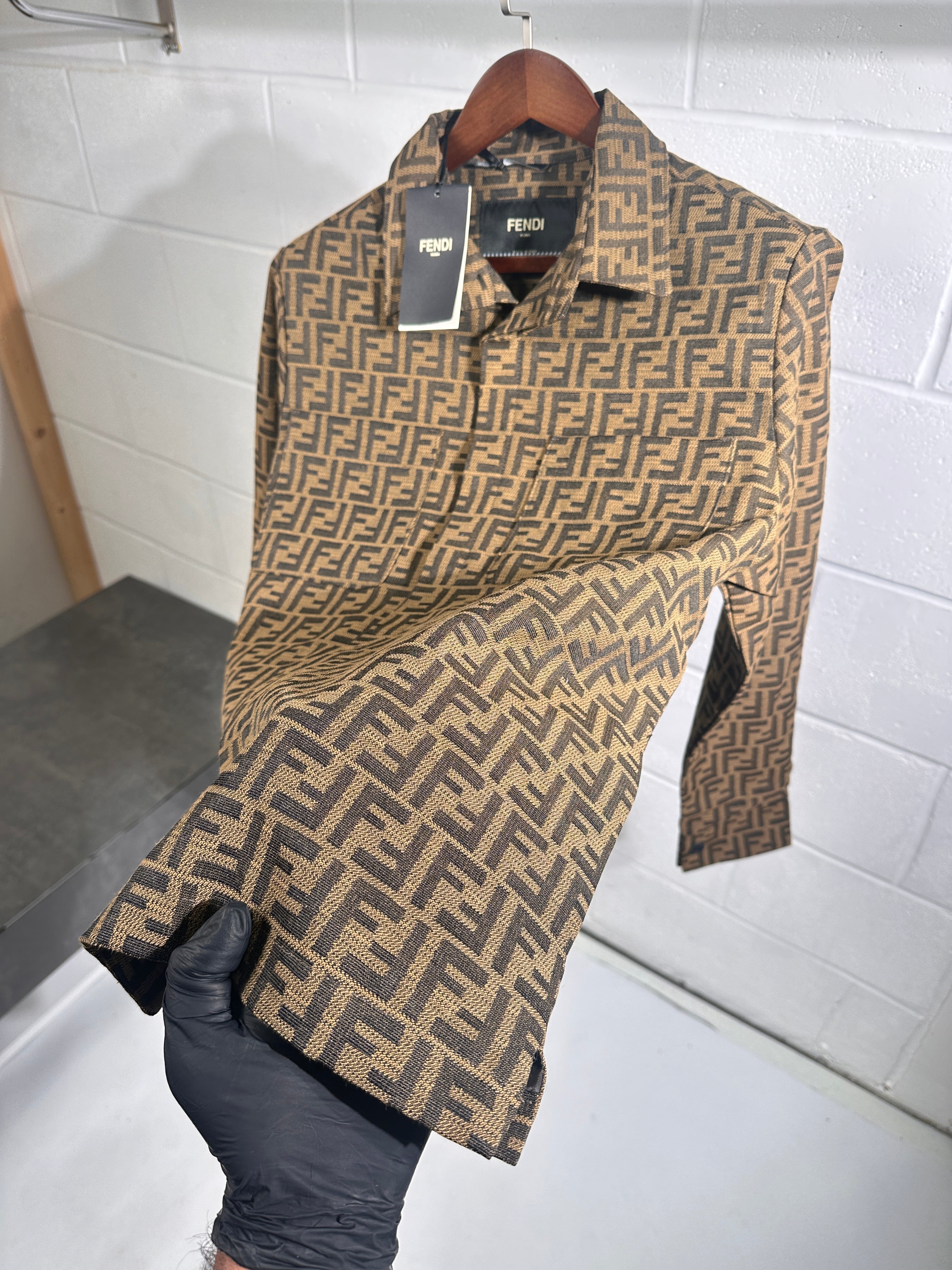 Fendi over shirt denim