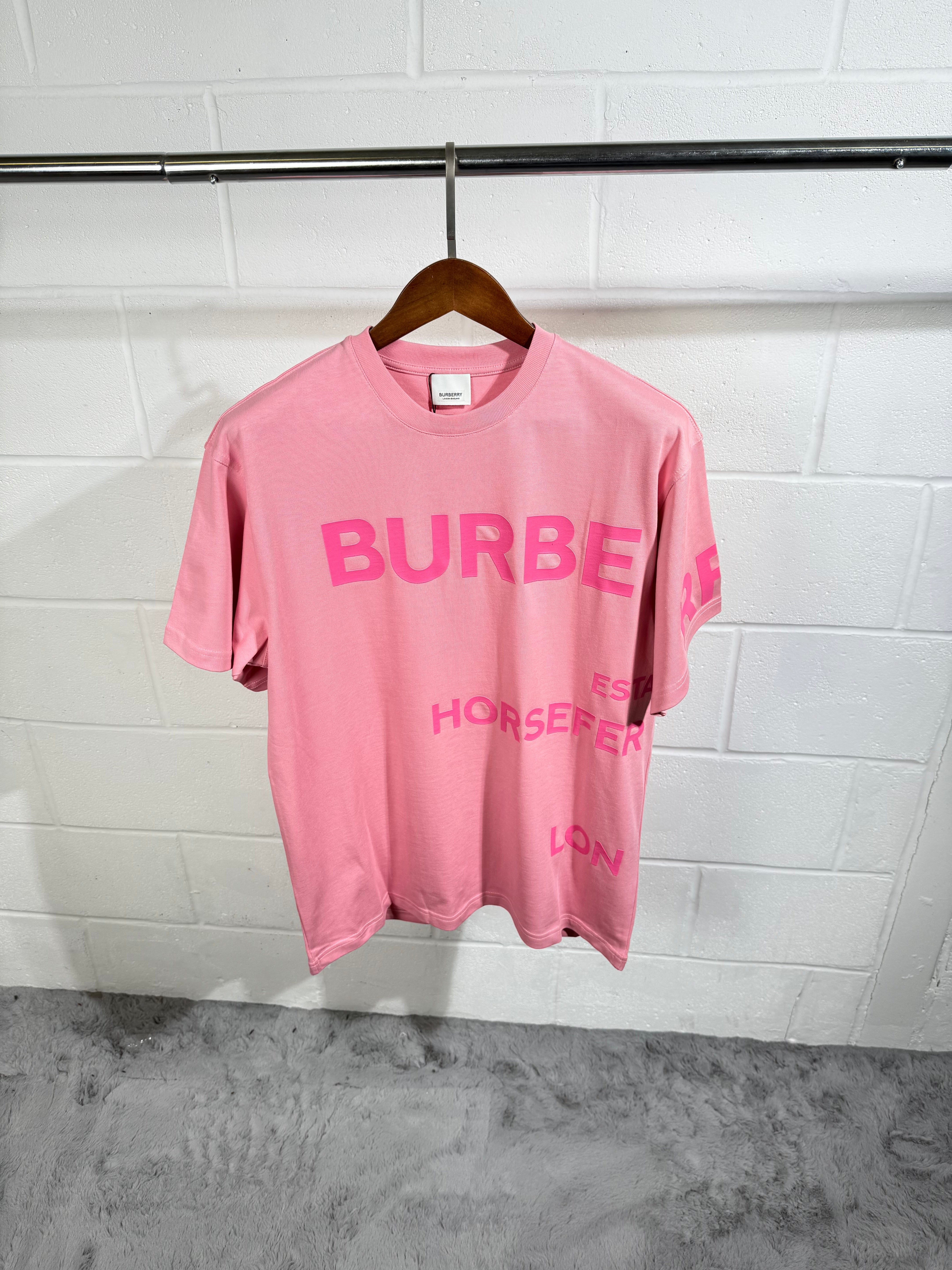 BURB OVERSIZED TEE PINK