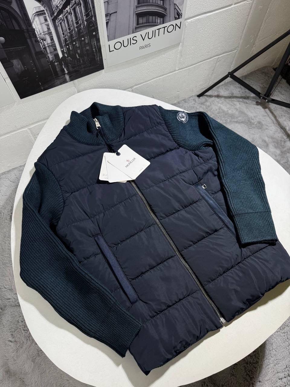 MNCLR PADDED JACKET NAVY