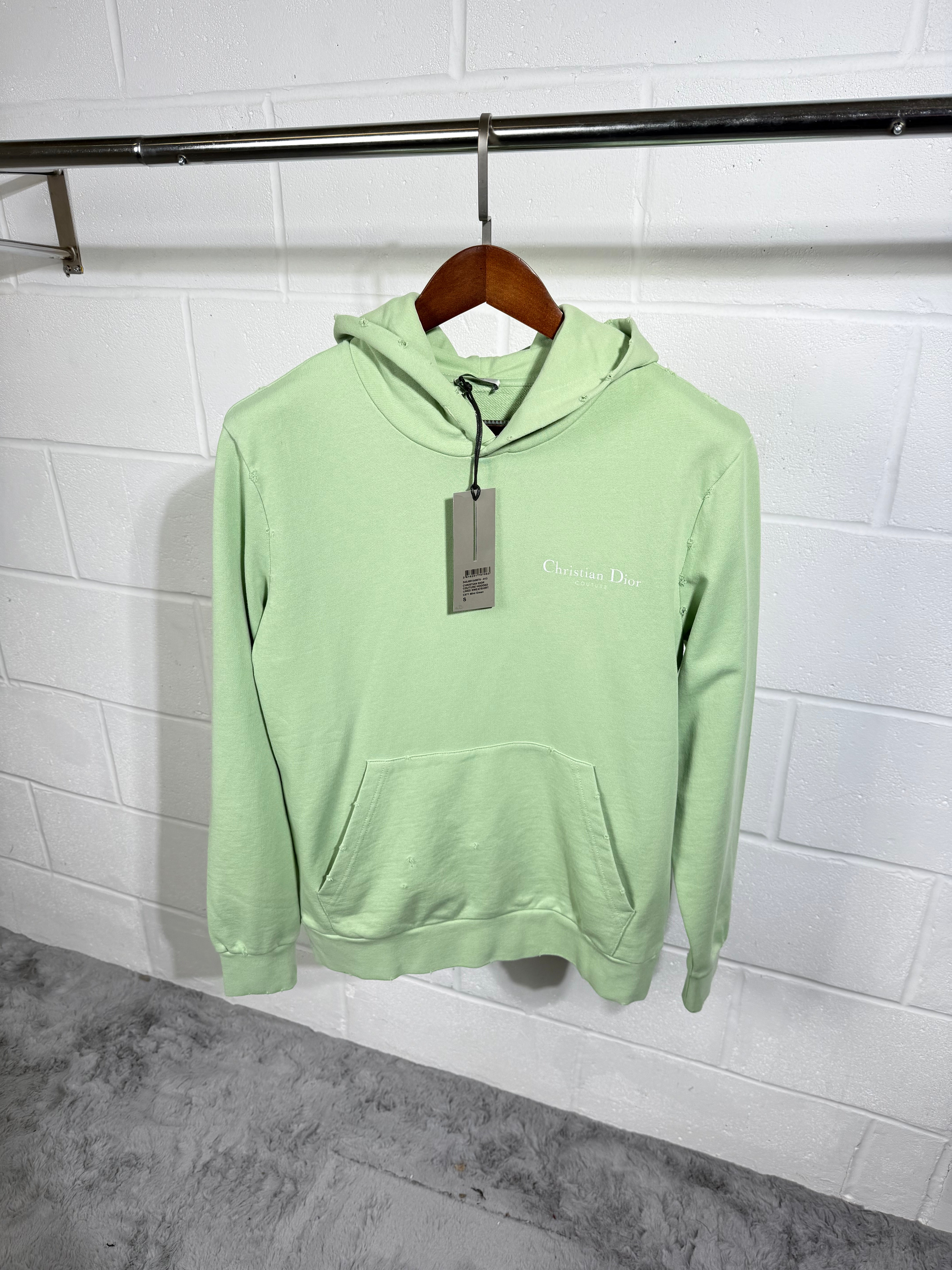 Dior hoodie light green