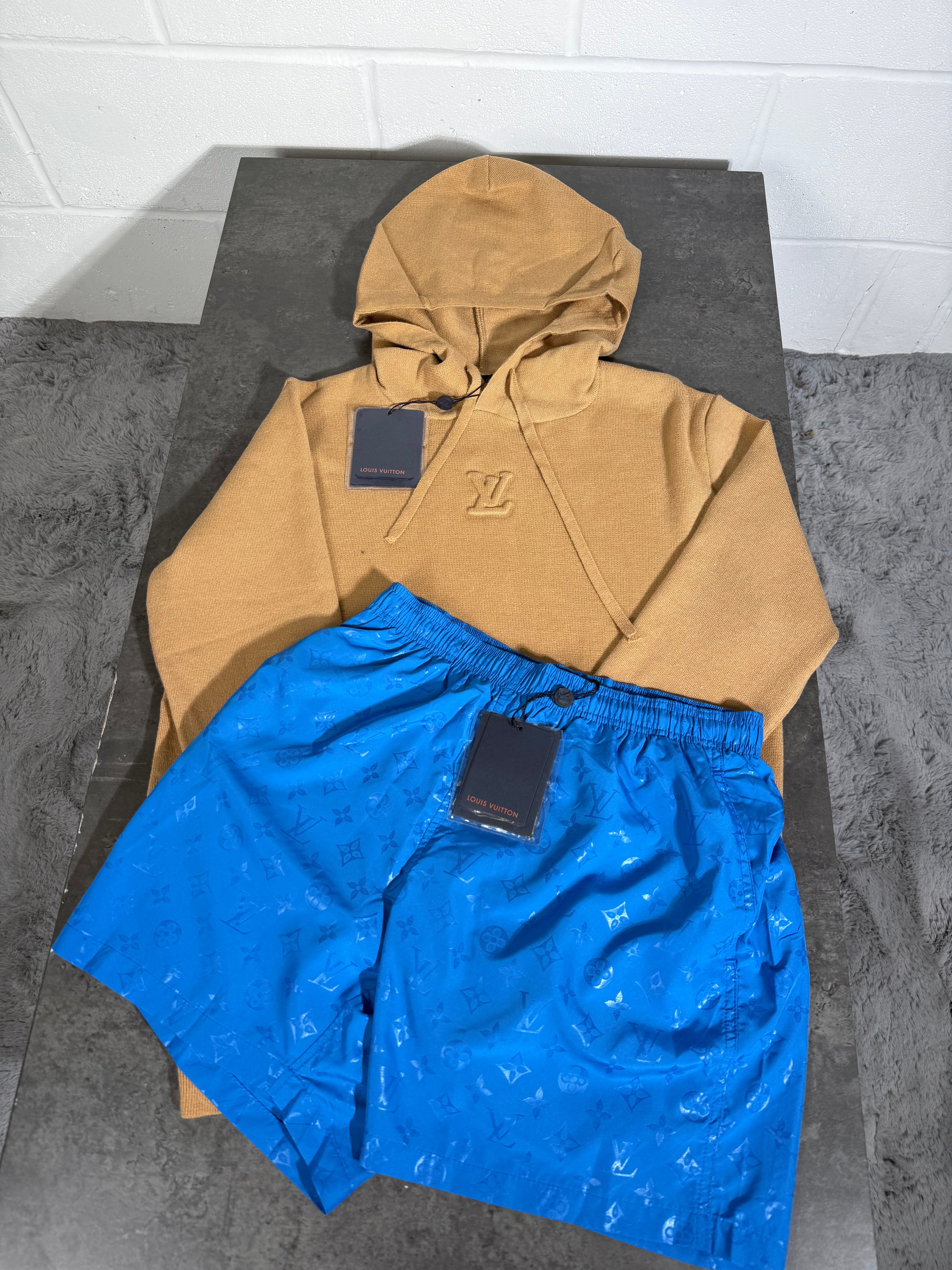 LVE set beige n blue