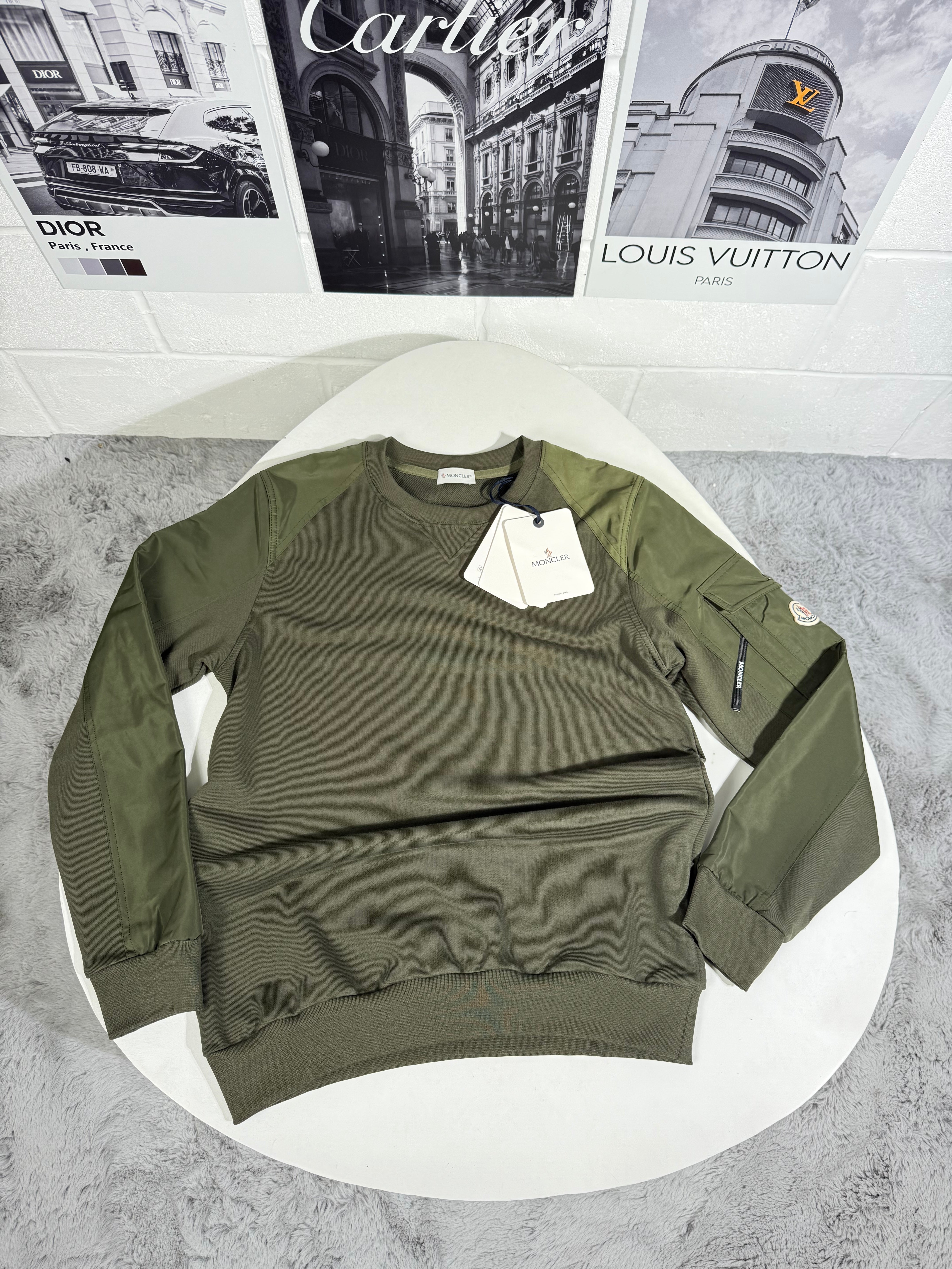 MNCLR JUMPER GREEN