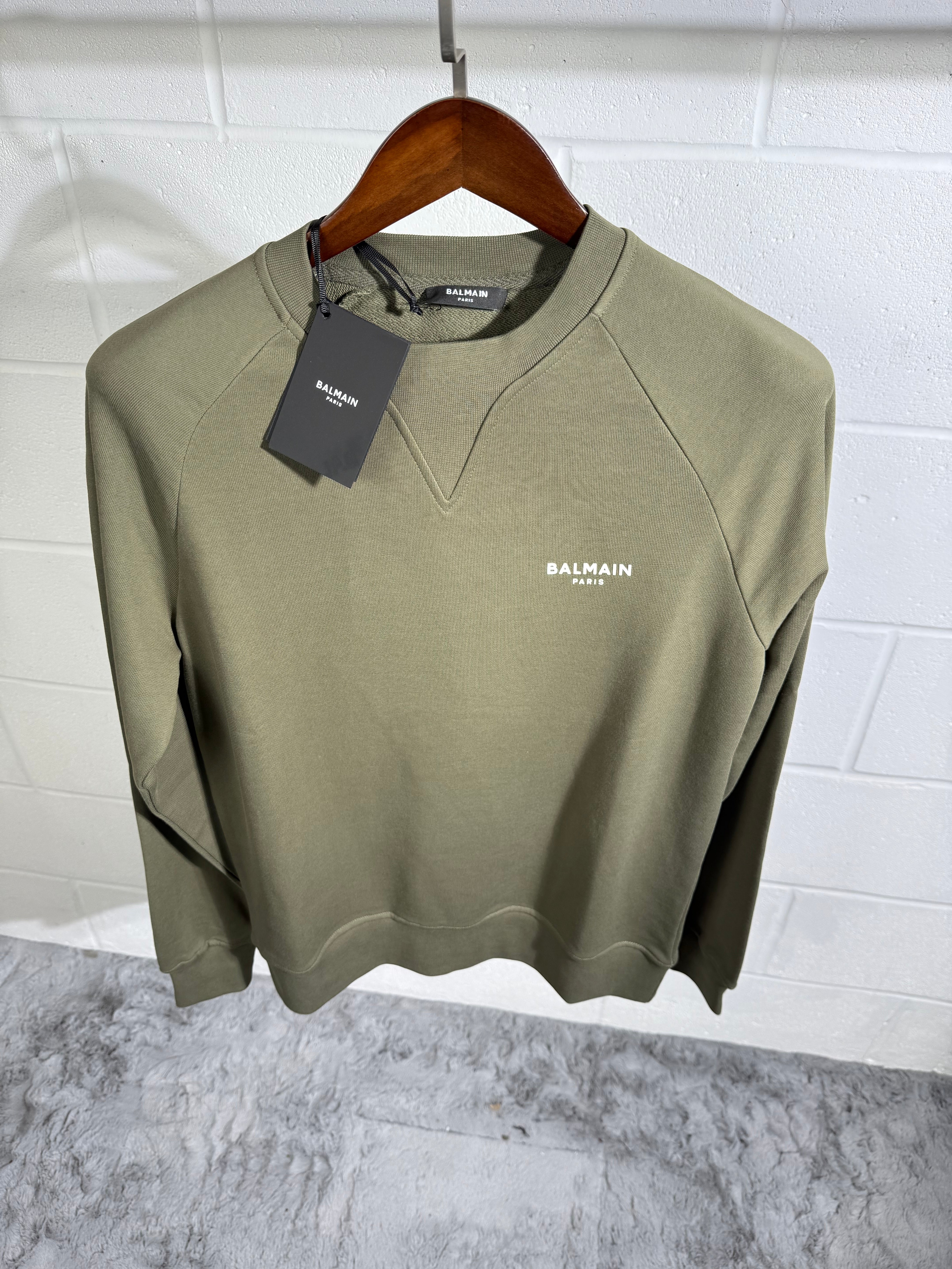 Balmain sweater light green