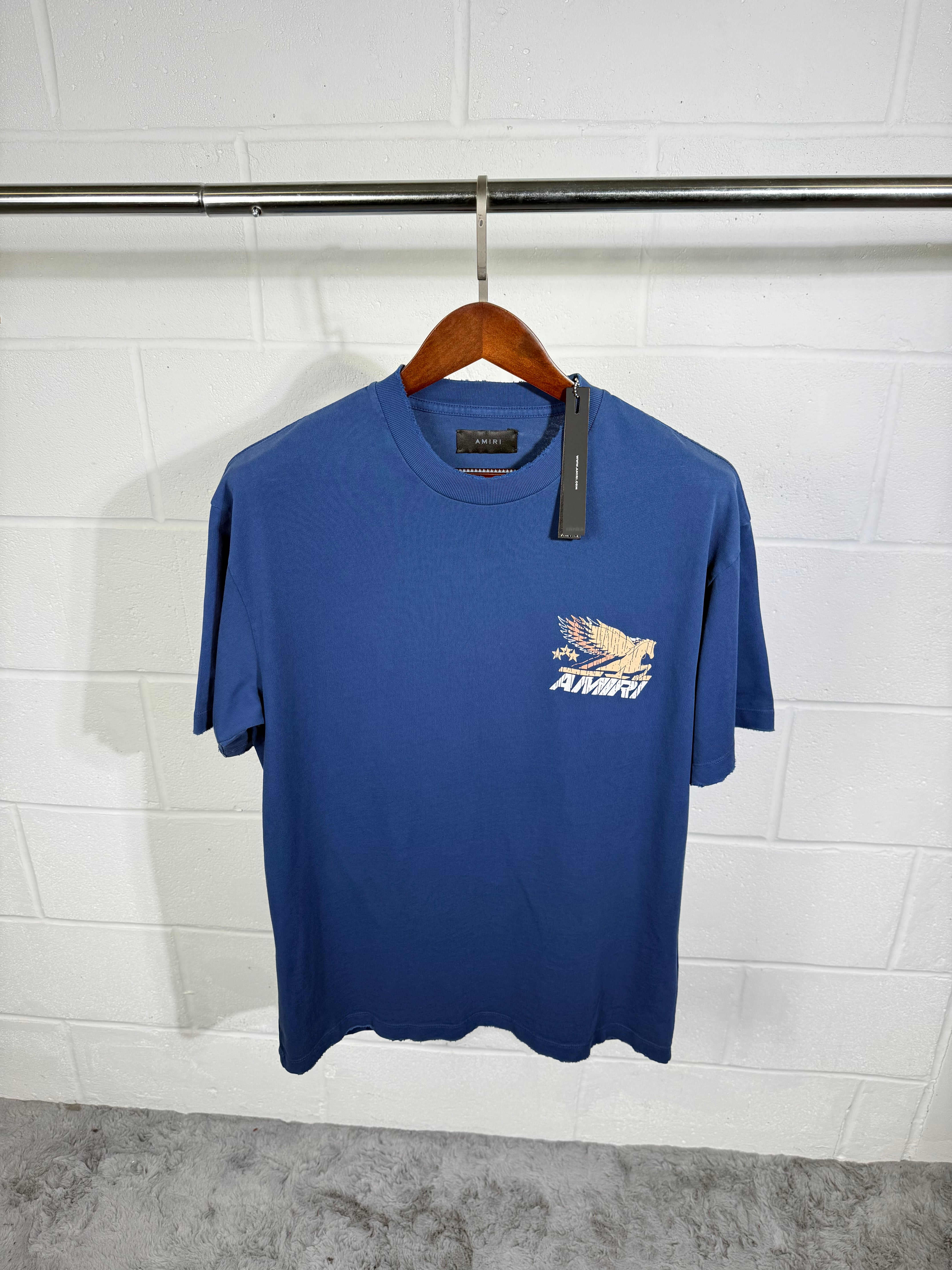 AMIRI BLUE TEE