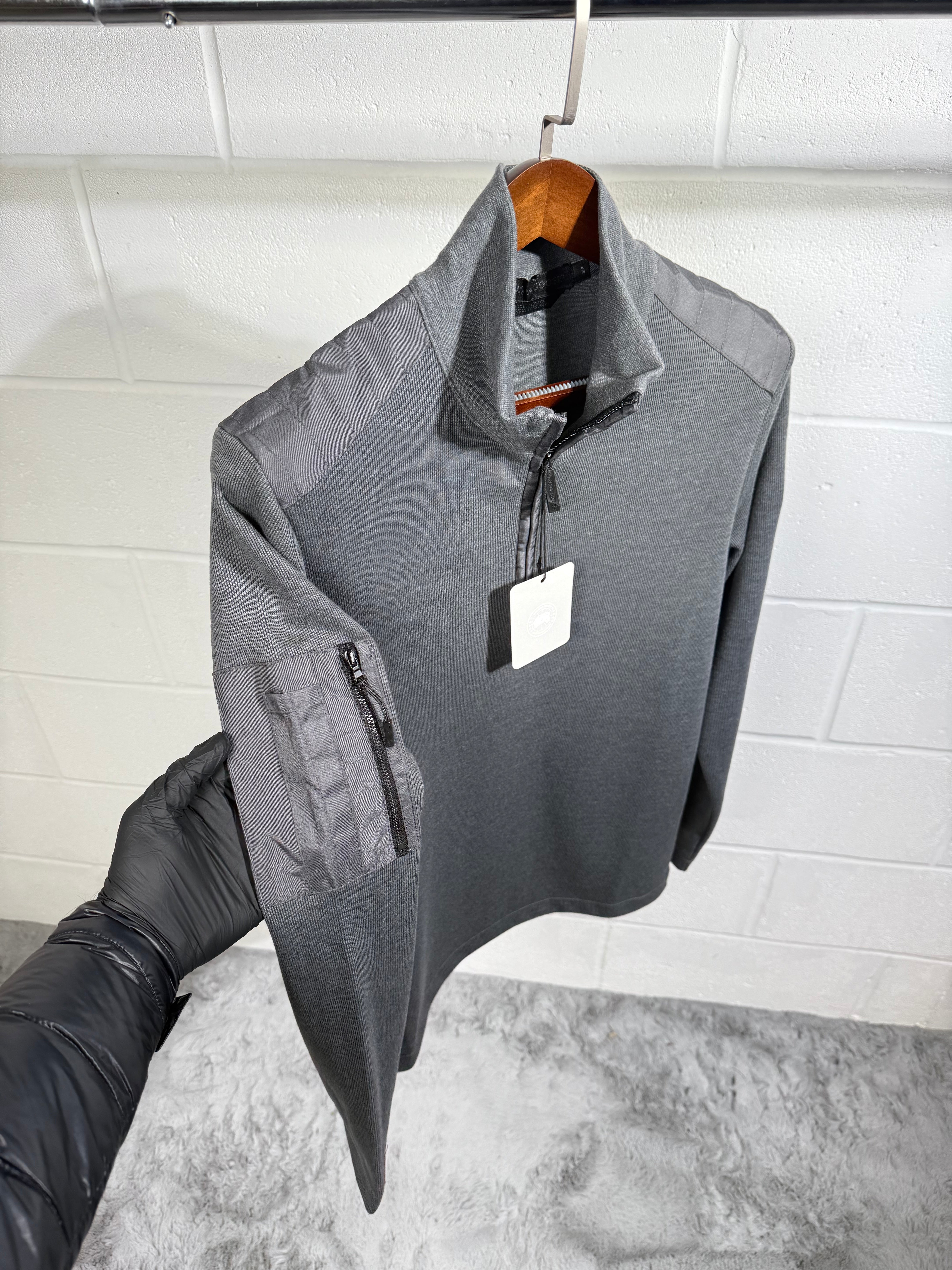 Canada goose half zip grey